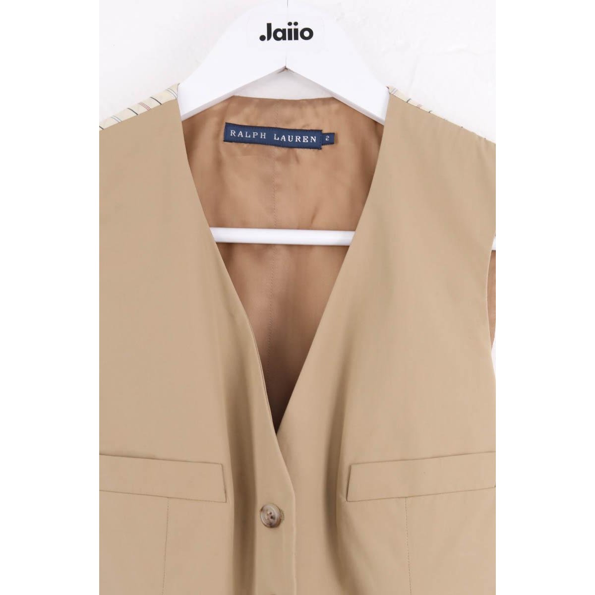 Top sans manche - Très Bon État beige, RALPH LAUREN