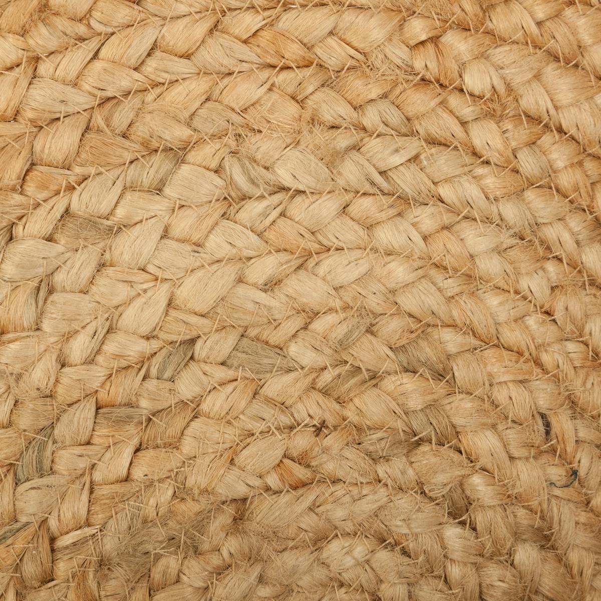 Tapis salon rond en jute ESRA beige, ATMOSPHERA