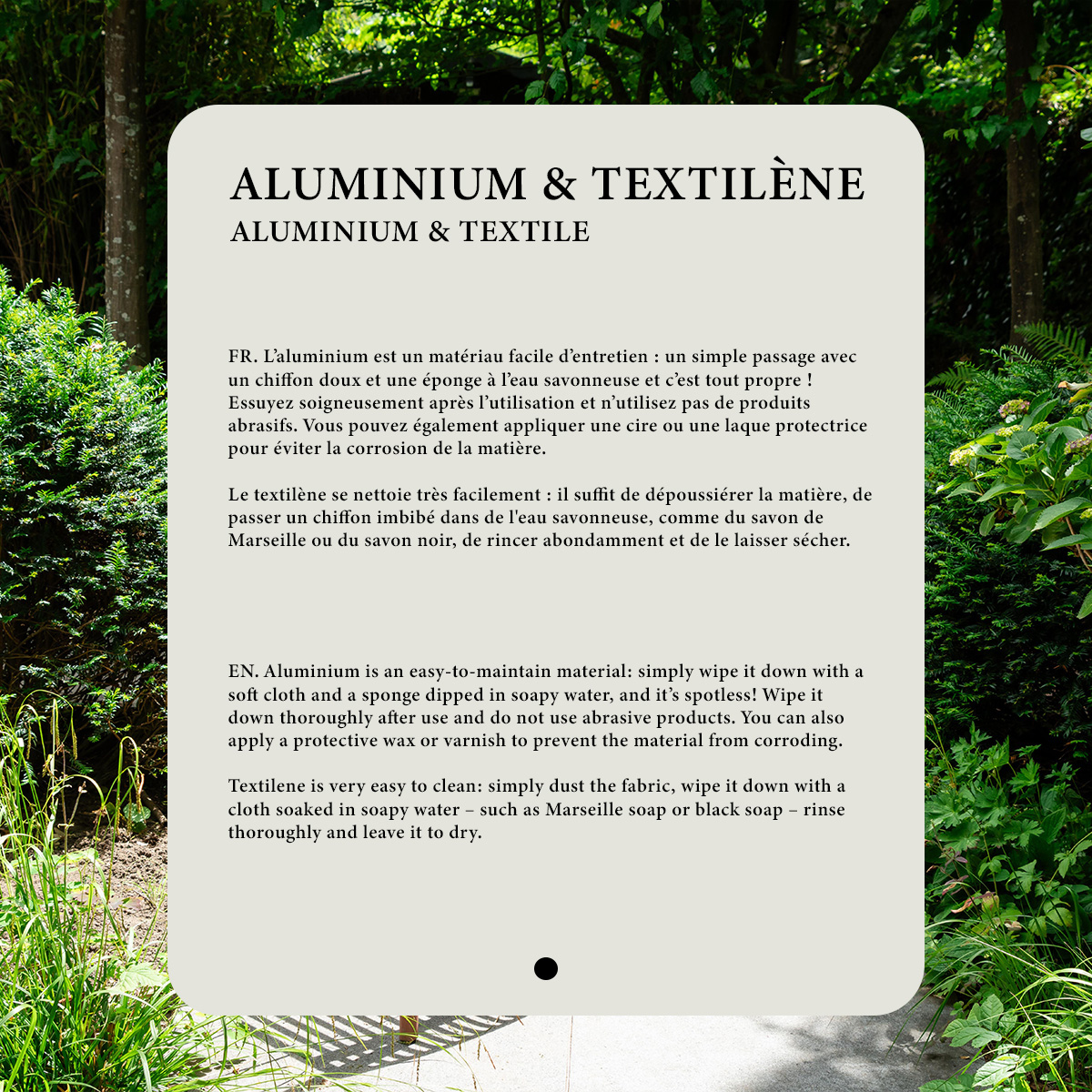 Ensemble en aluminium, 8 sièges MODULO gris, WILSA GARDEN
