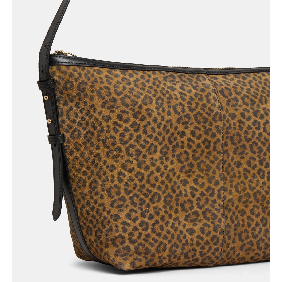 Sac à main eleonore suède léopard, GALERIES LAFAYETTE