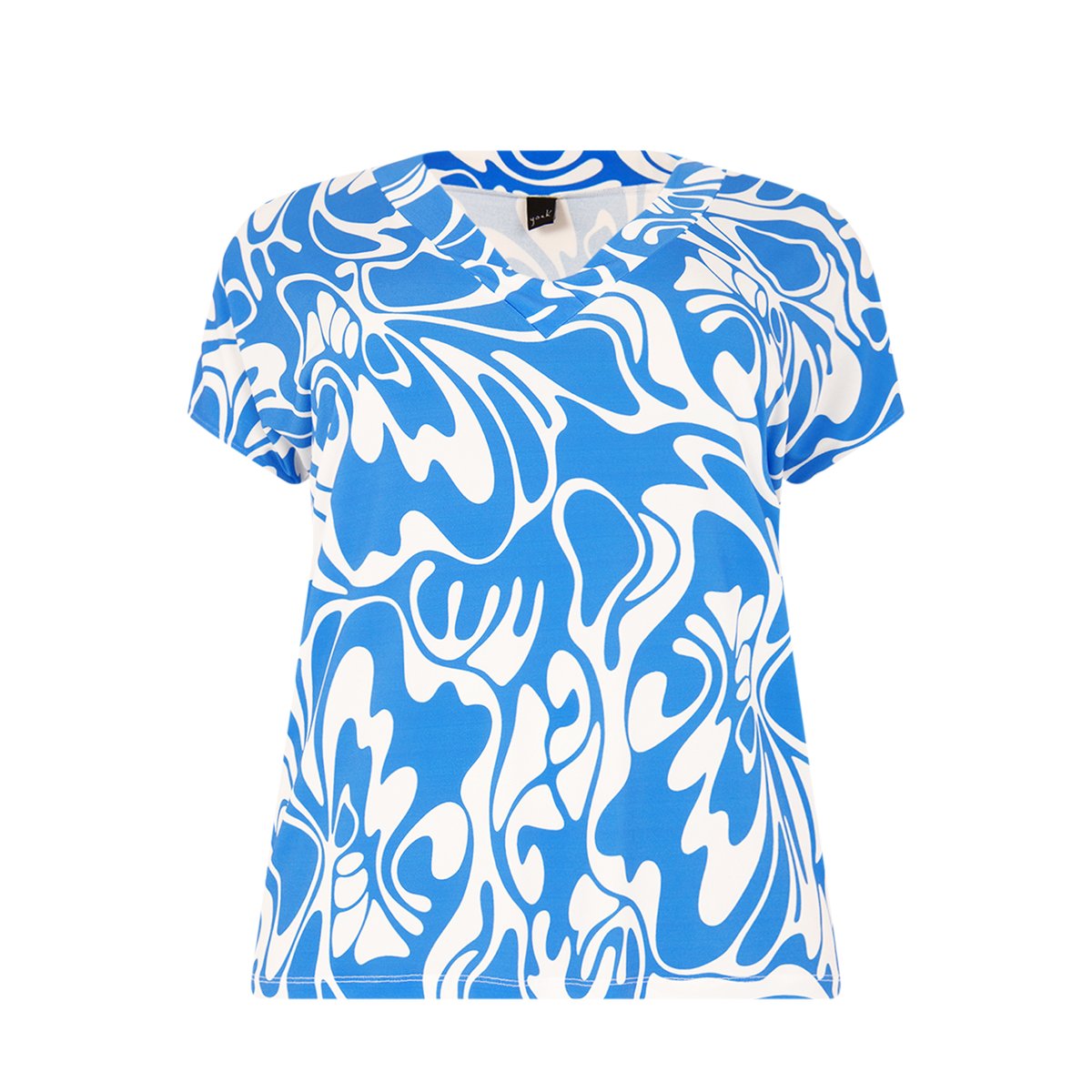 T-shirt avec manches courtes bleu clair, YOEK