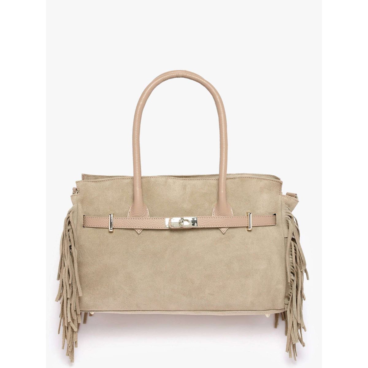 sac porté épaule Velvet cuir larice, MILANO
