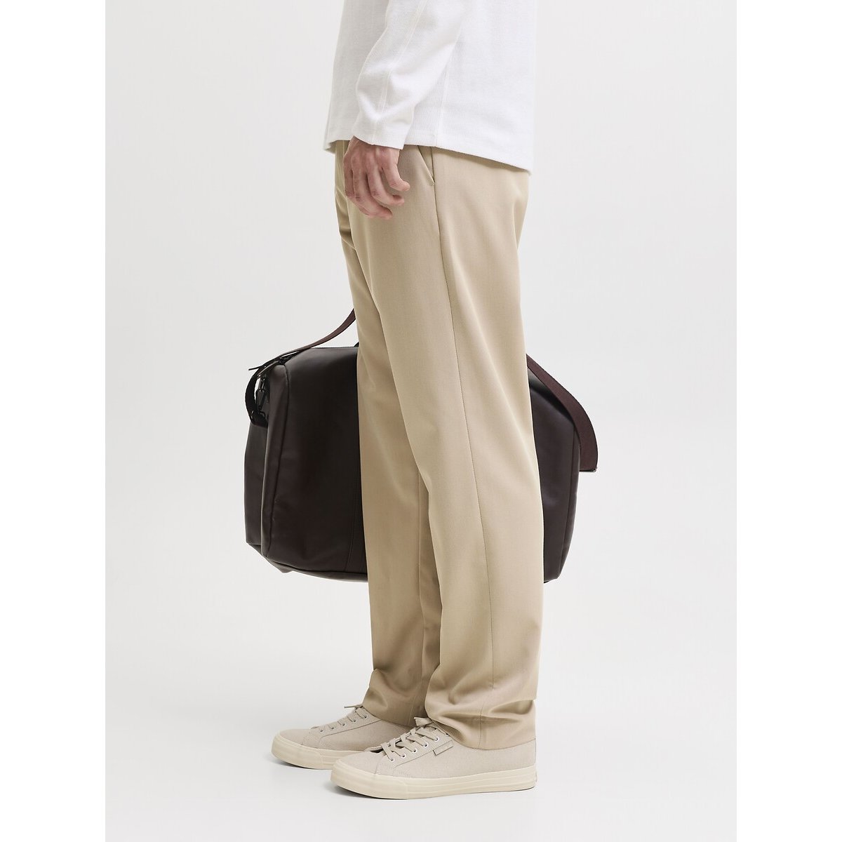 Woven Drawstring Chinos beige, JACK & JONES