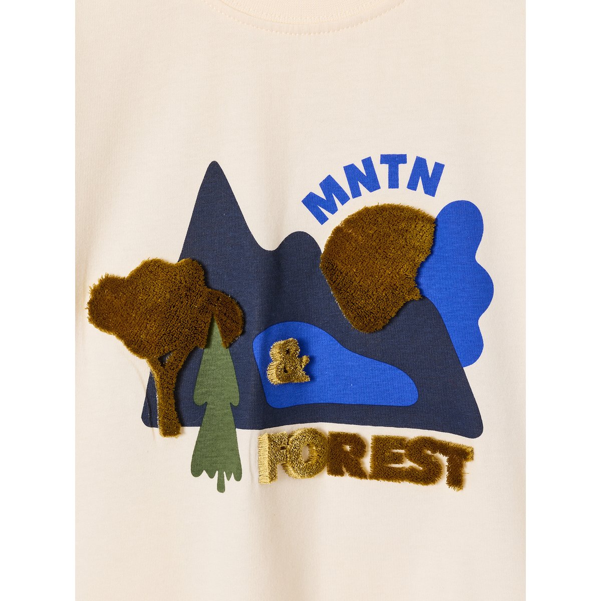 T-shirt manches longues écru, VERTBAUDET