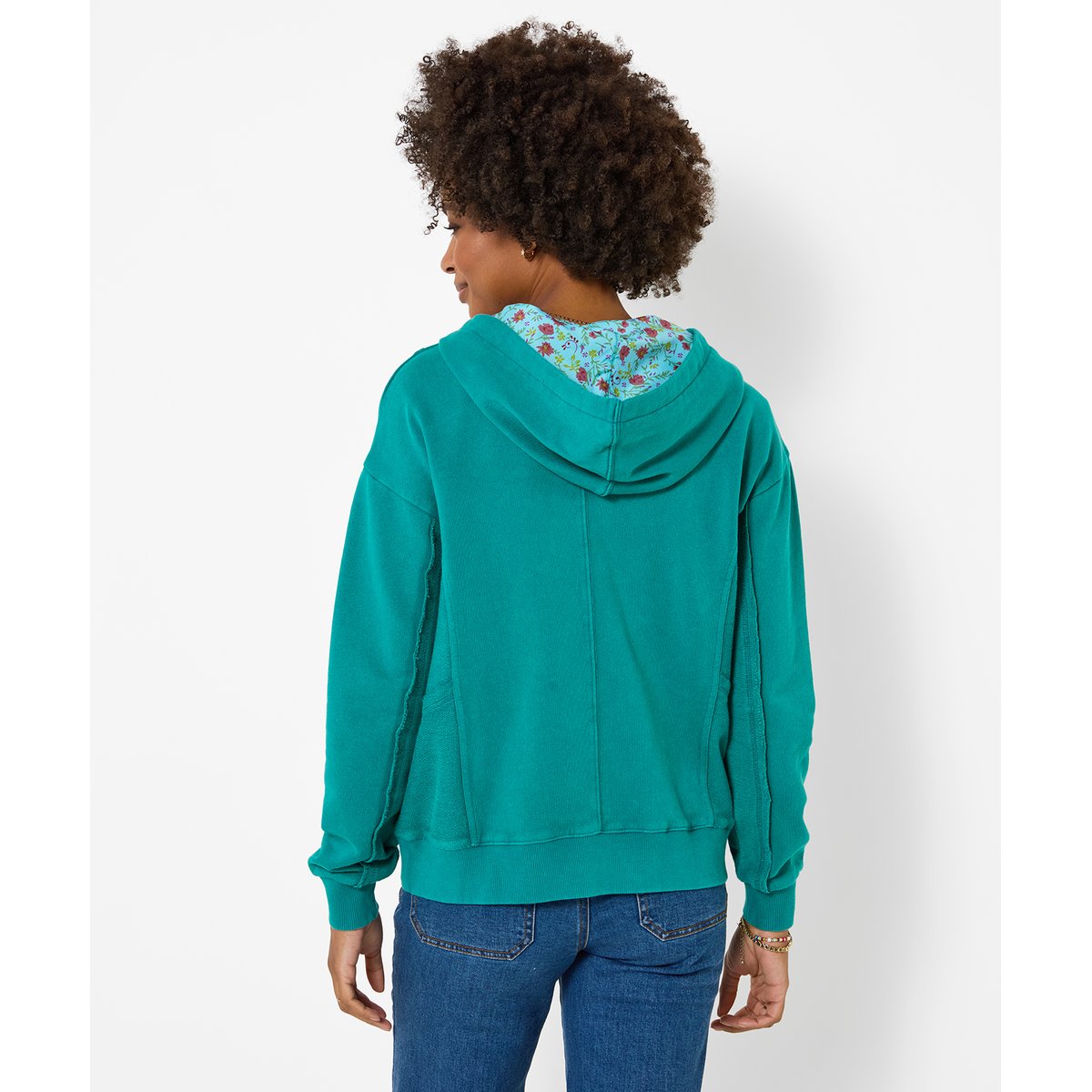 Sweat à Capuche à Broderie Florale Freya autres, JOE BROWNS
