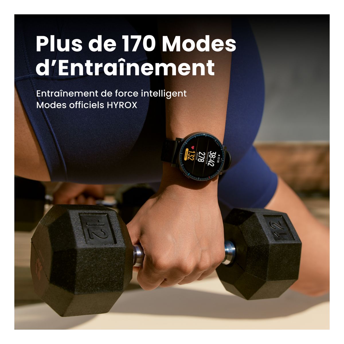Montre sport Active Max Black noir, AMAZFIT