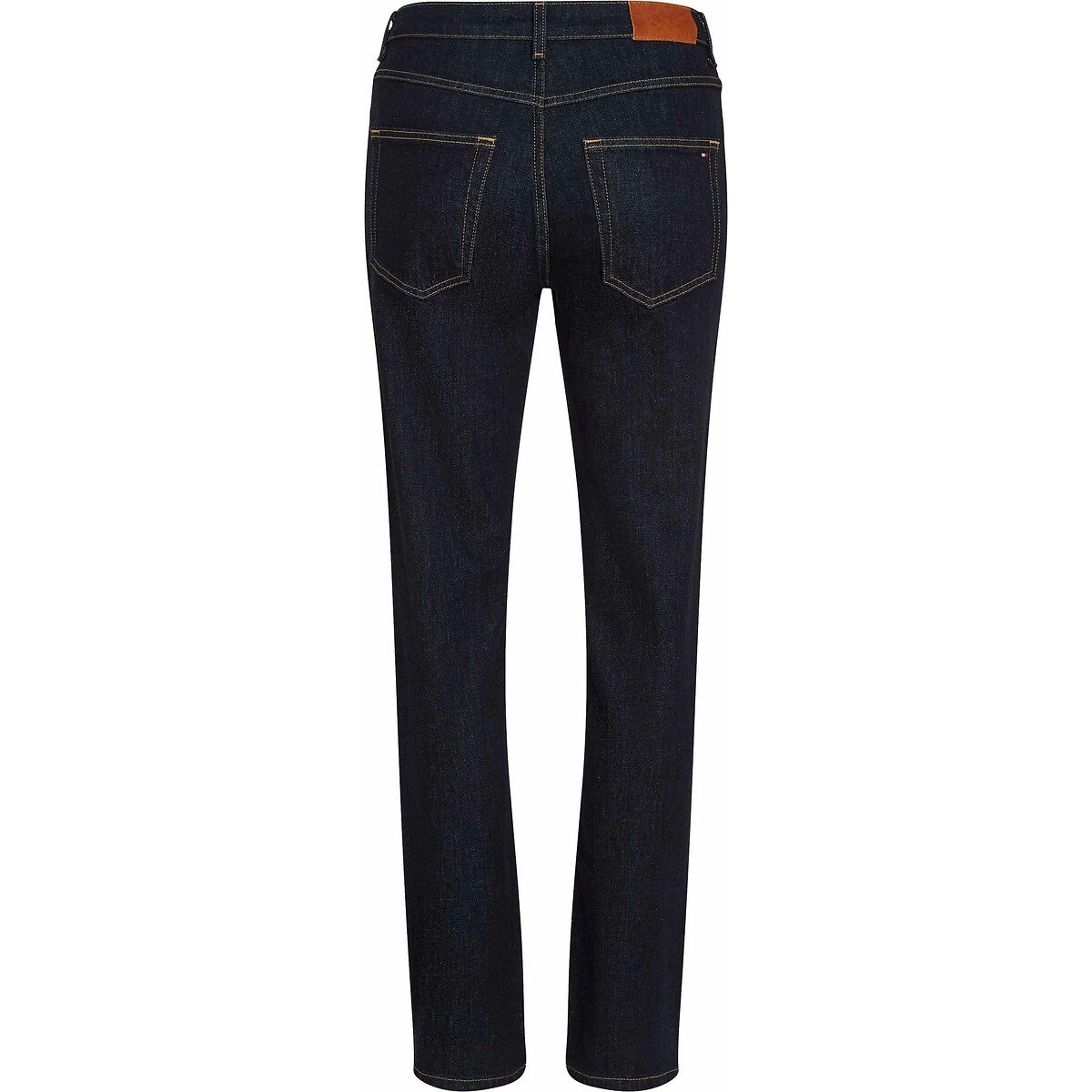 Straight Stretch Denim Jeans navy, TOMMY HILFIGER