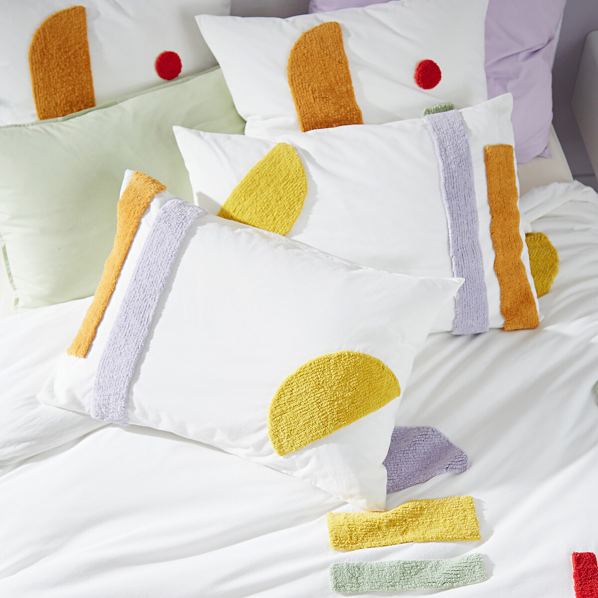 Funda de almohada de algodón, Alvros crudo, LA REDOUTE INTERIEURS