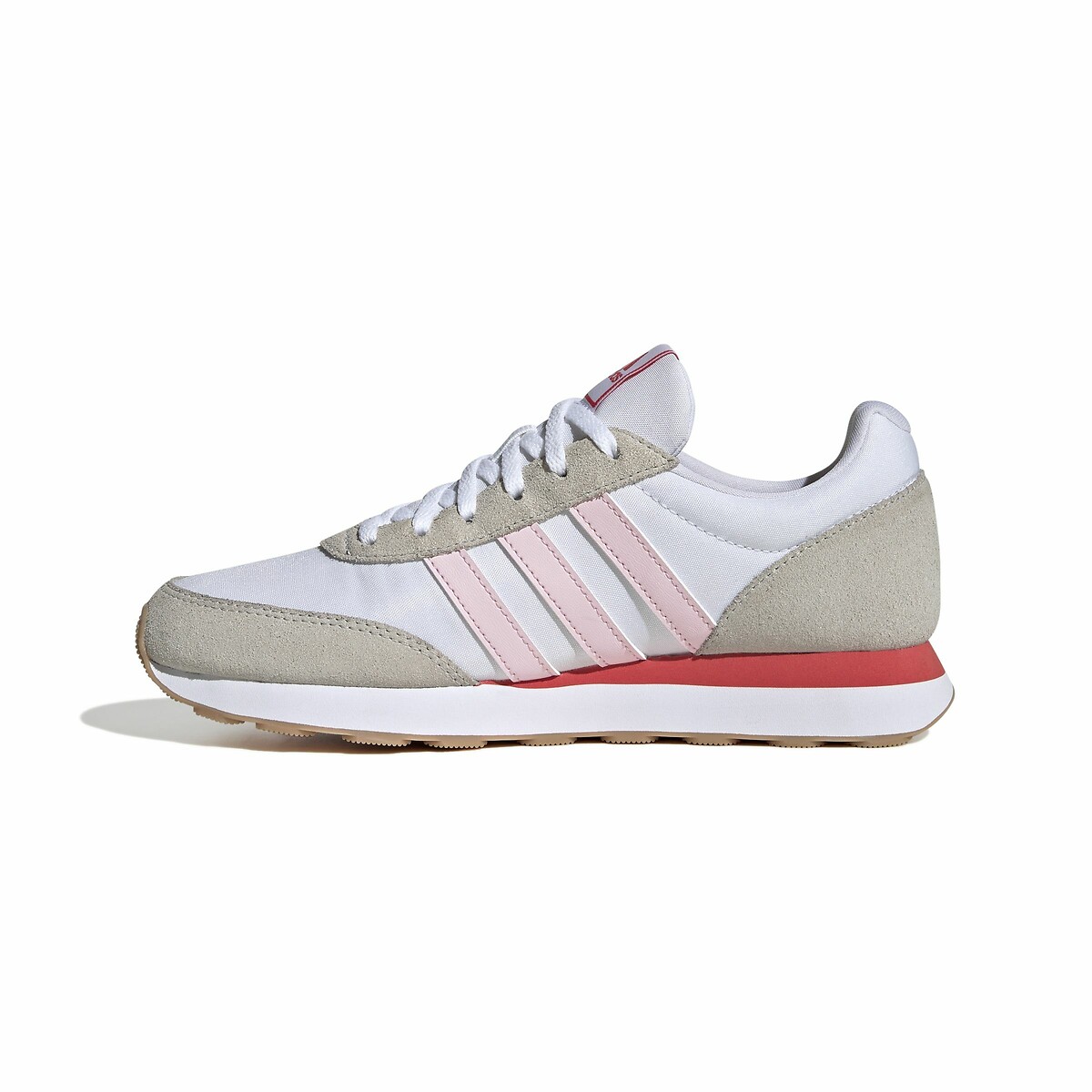 Run 60s 3.0 Trainers white/pink, ADIDAS SPORTSWEAR