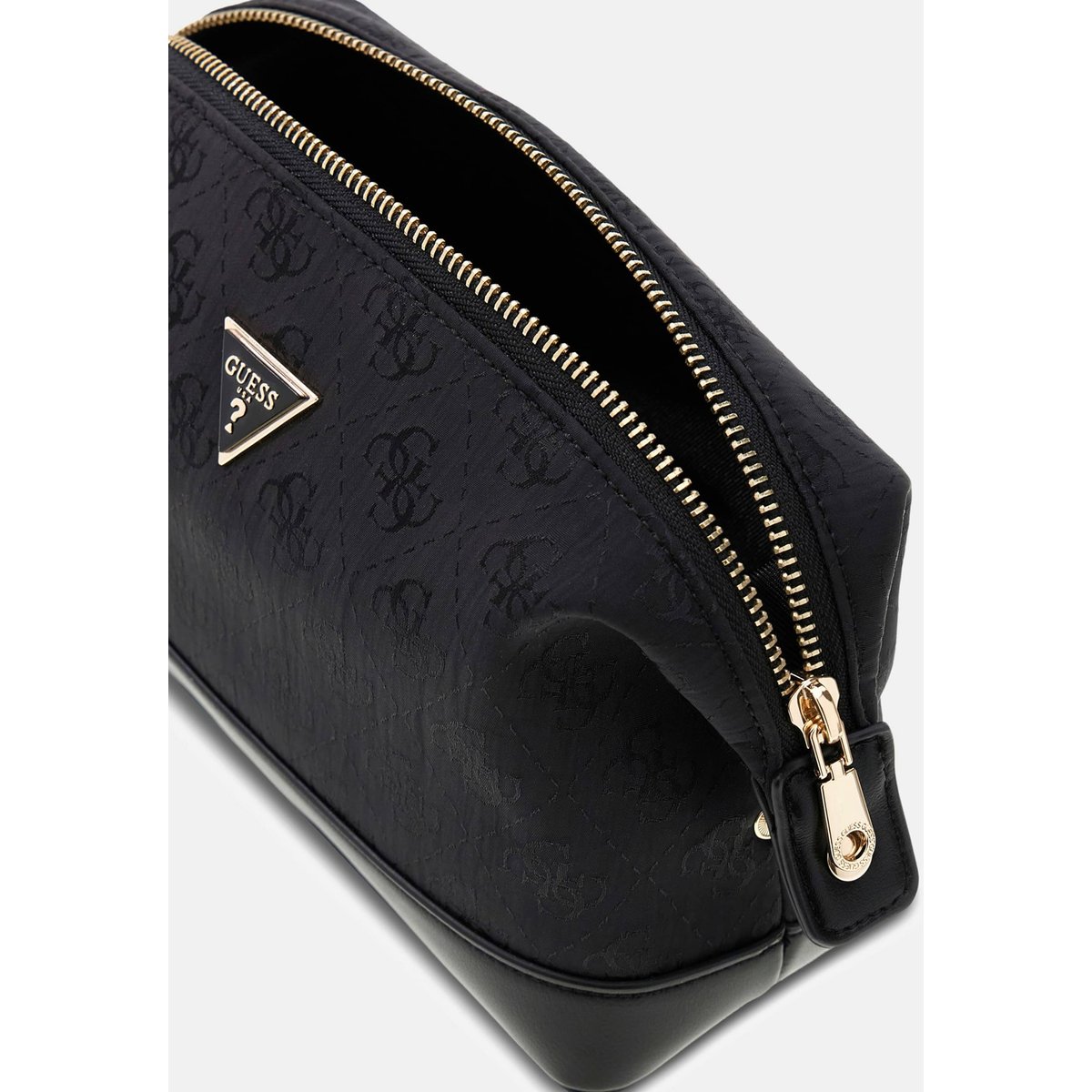 Logo Vanity Case noir, GUESS