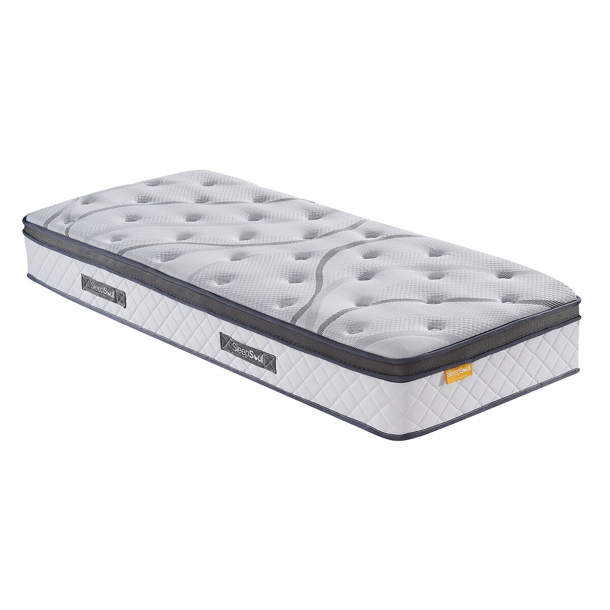SleepSoul Heaven Pocket Hybrid Mattress white, SLEEPSOUL