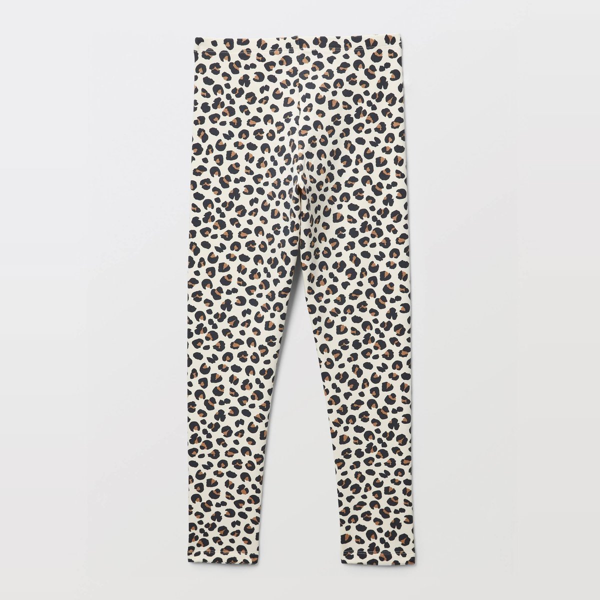Legging chaud imprimé léopard amaretti, MONOPRIX