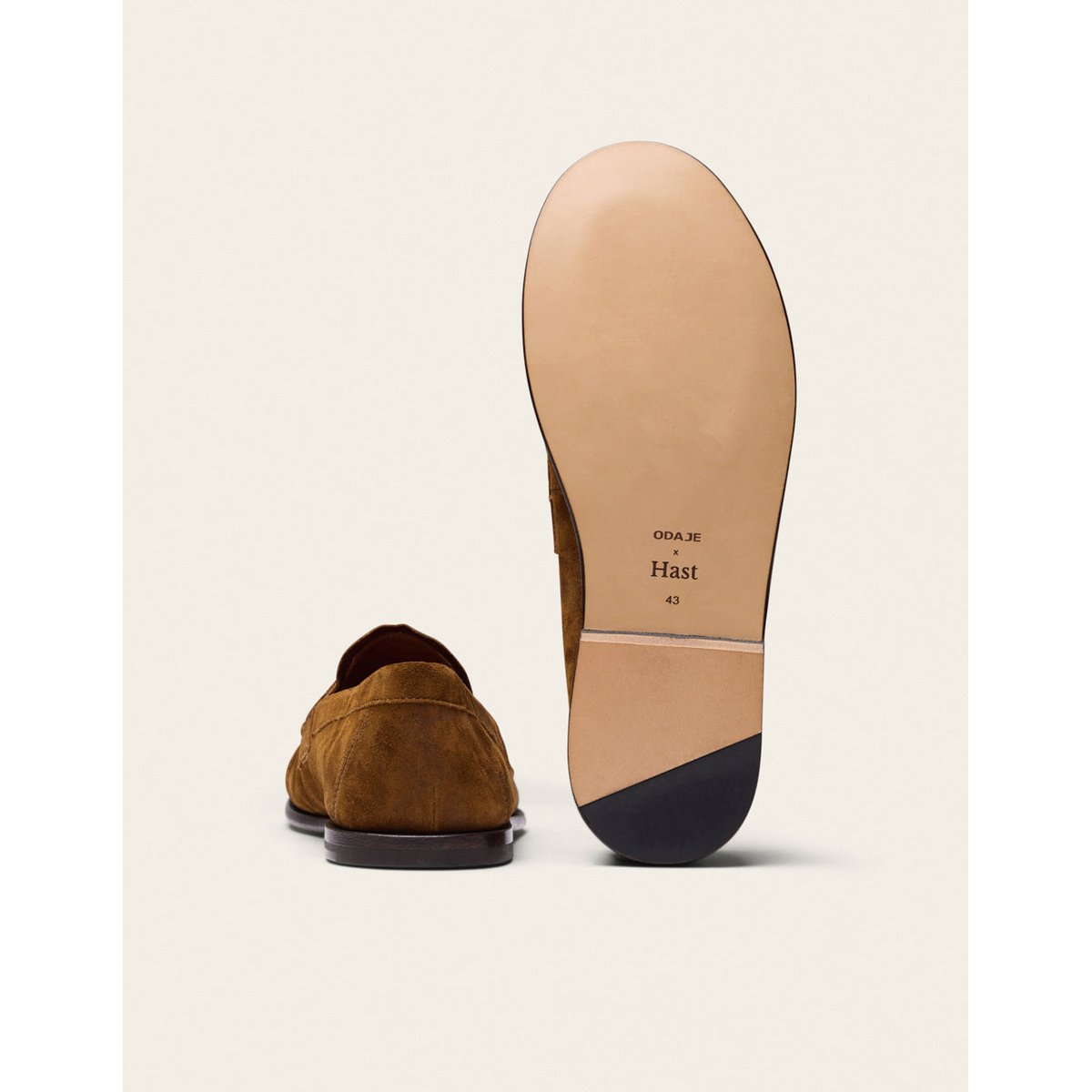 Mocassins DONI suède kaki, ODAJE