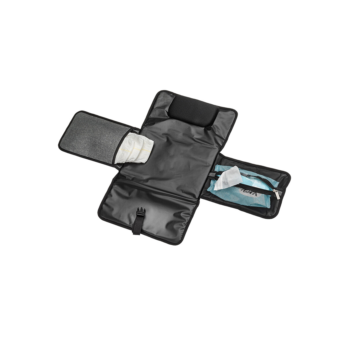 Trocador de fraldas portátil Twistshake preto , TWISTSHAKE