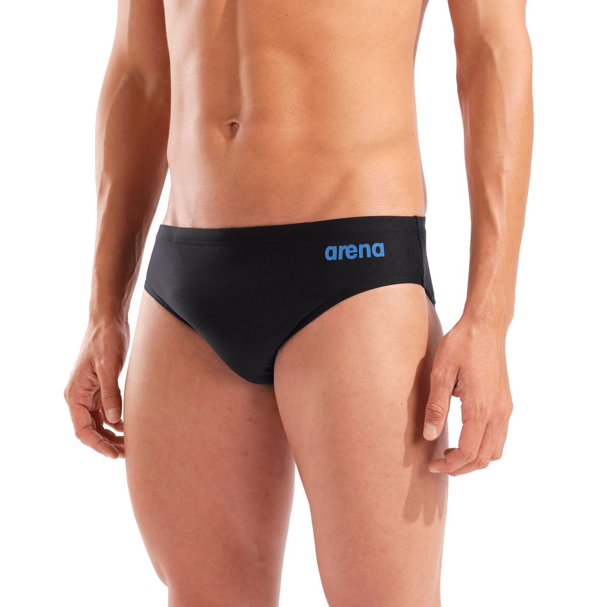 Slip de bain arena Performance Hyperflow Solid pour hommes black-blue cosmo, ARENA