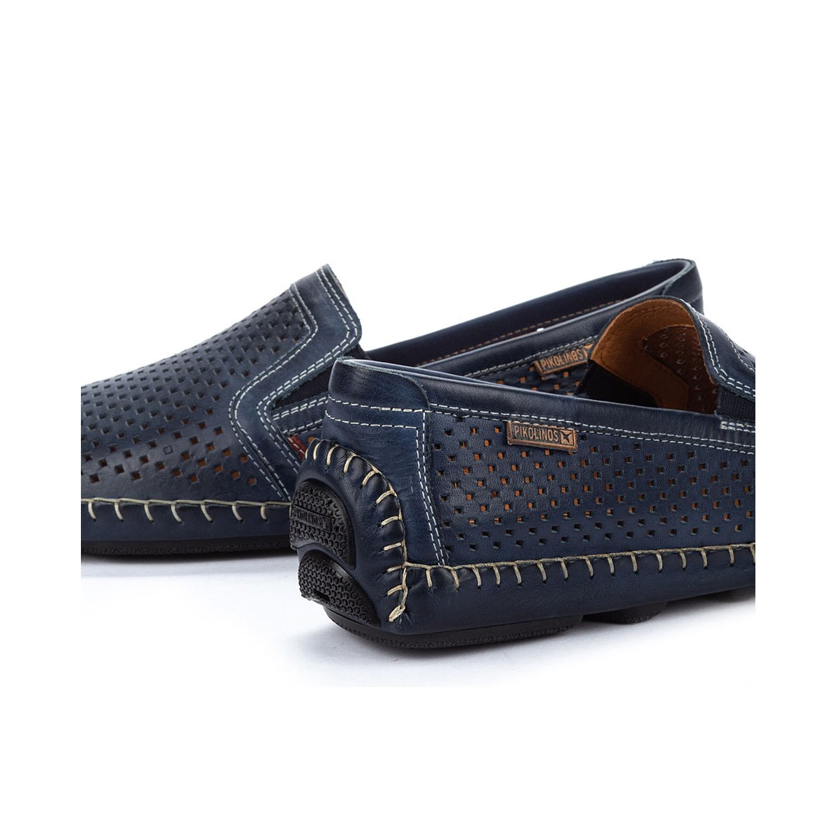 Mocassins cuir Jerez blue, PIKOLINOS
