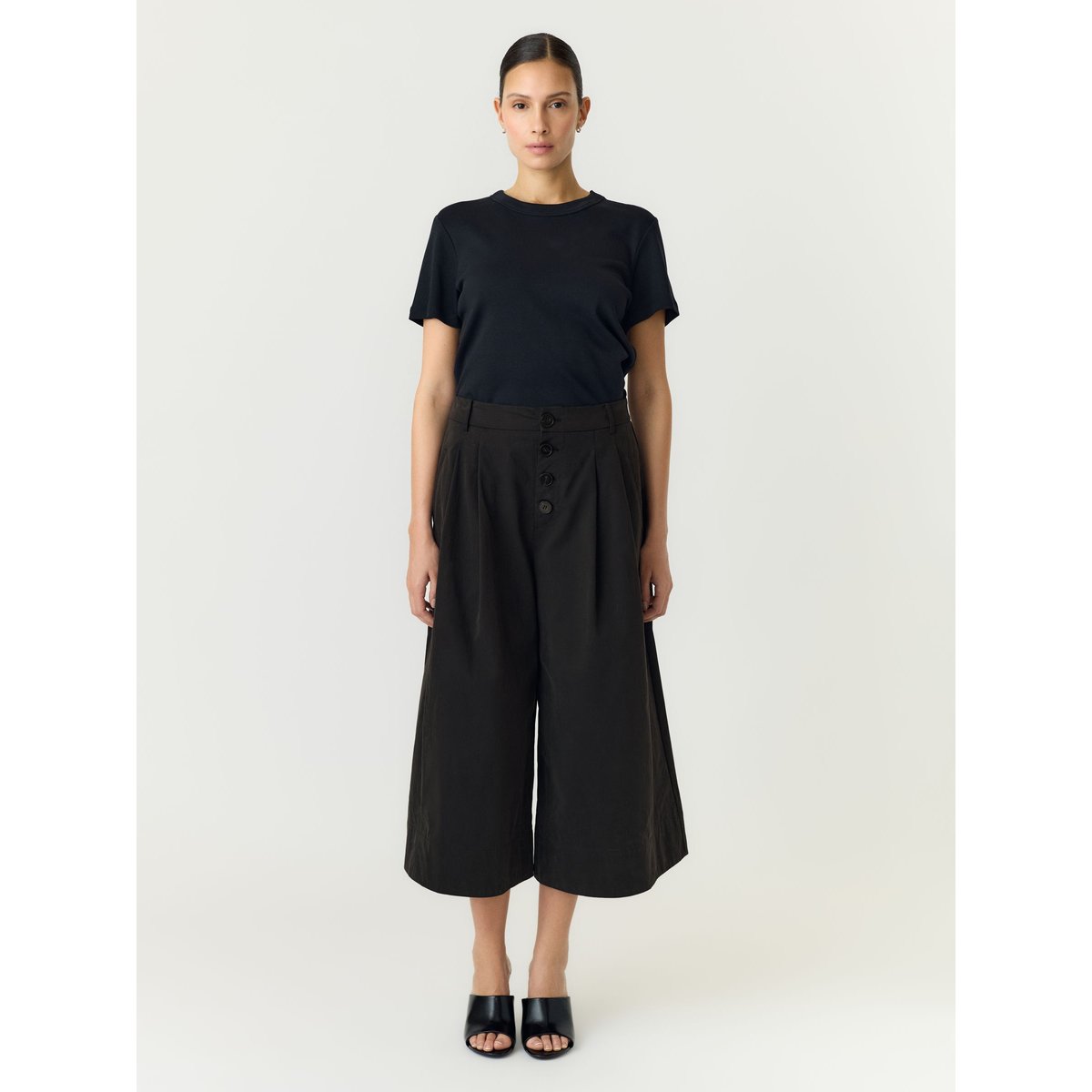 Jupe-Culotte noir - black1, YAS