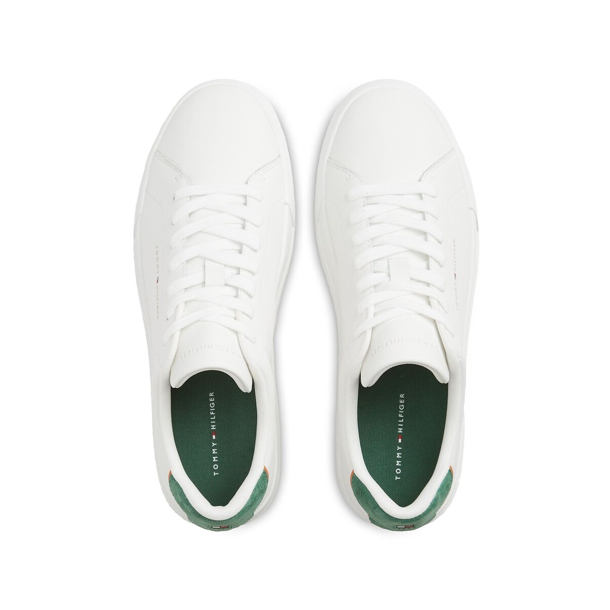 Zapatillas blanco/verde , TOMMY HILFIGER