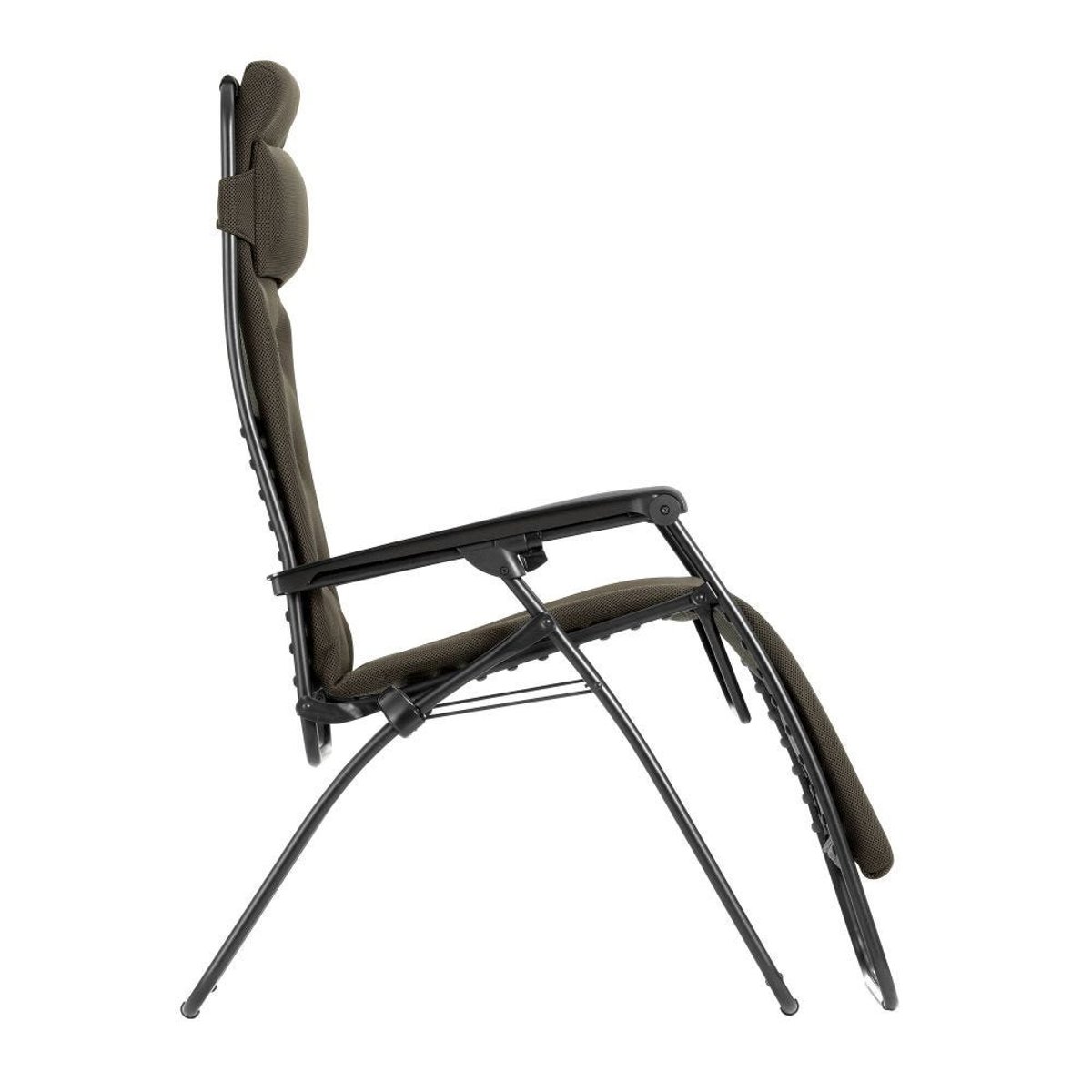 Fauteuil relax matelassé 0 gravité XL - RSX CLIP XL marron taupe, LAFUMA MOBILIER