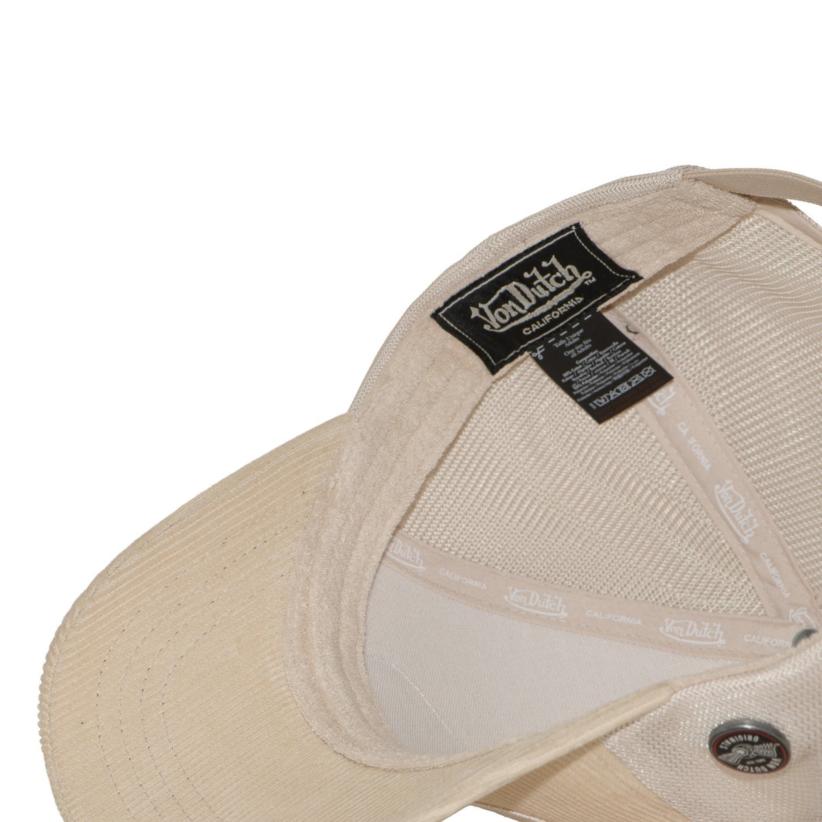Casquette trucker LOFb beige, VON DUTCH