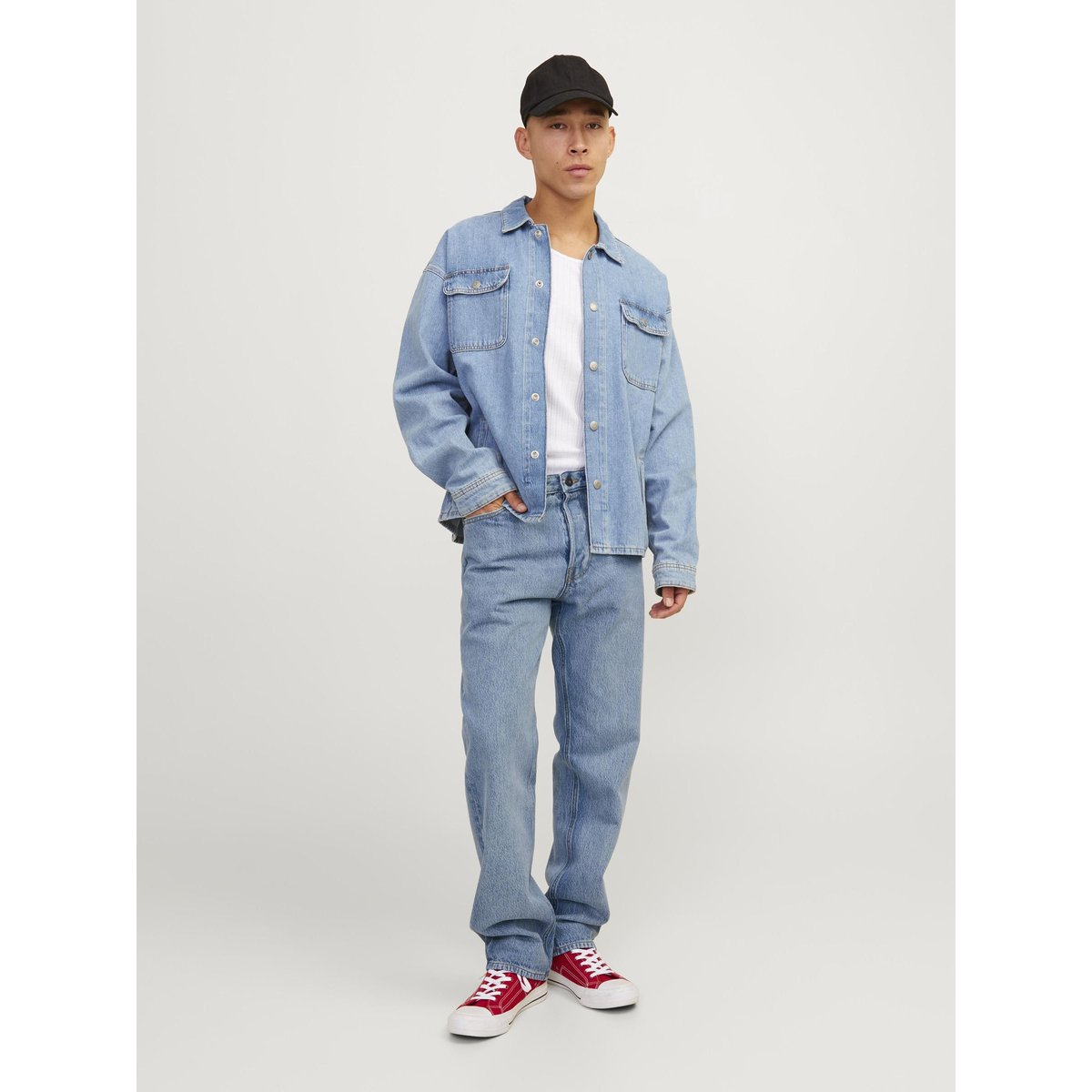 Jean Coupe Décontractée blue denim, JACK & JONES