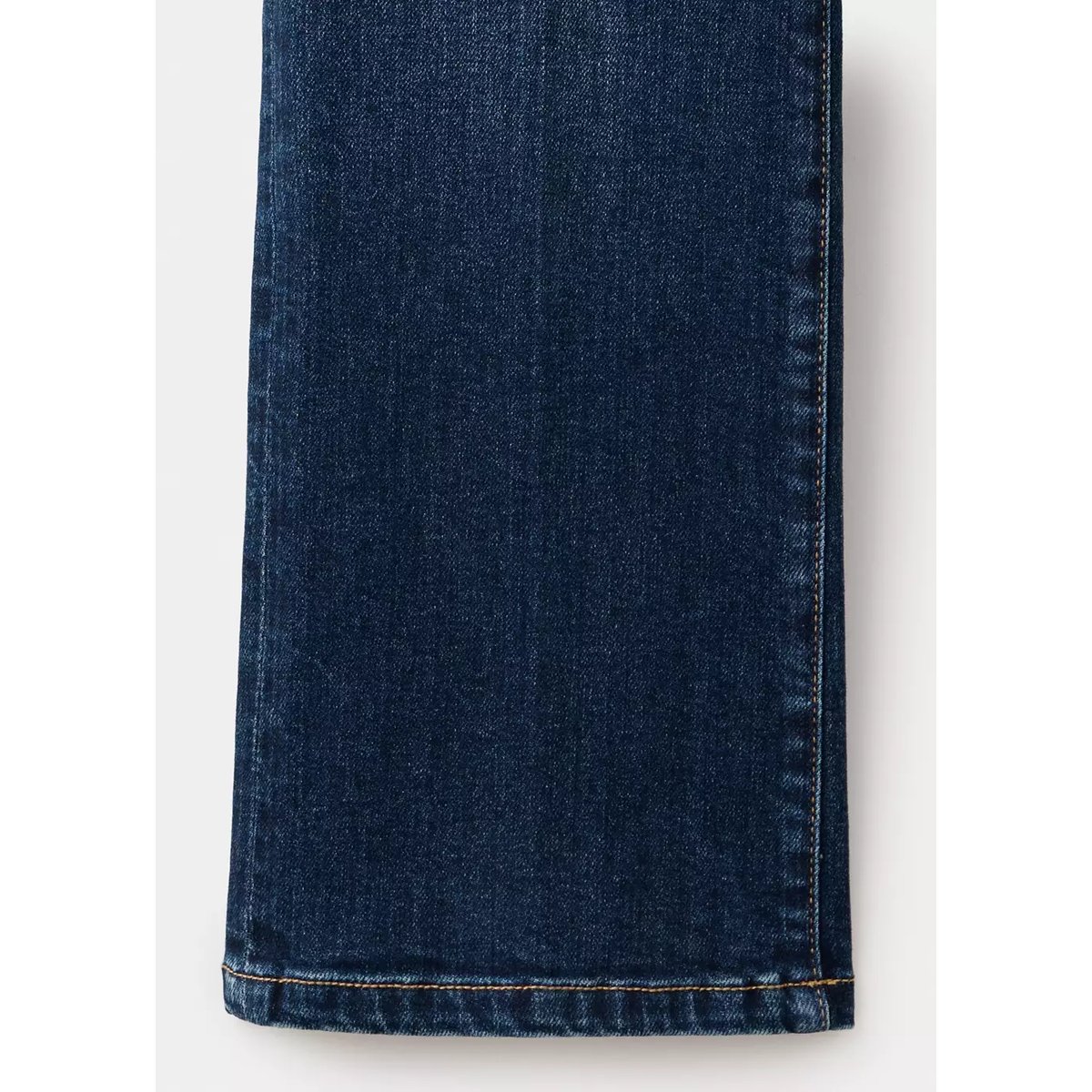 Jean de grossesse flare crop bleu foncé, MANGO
