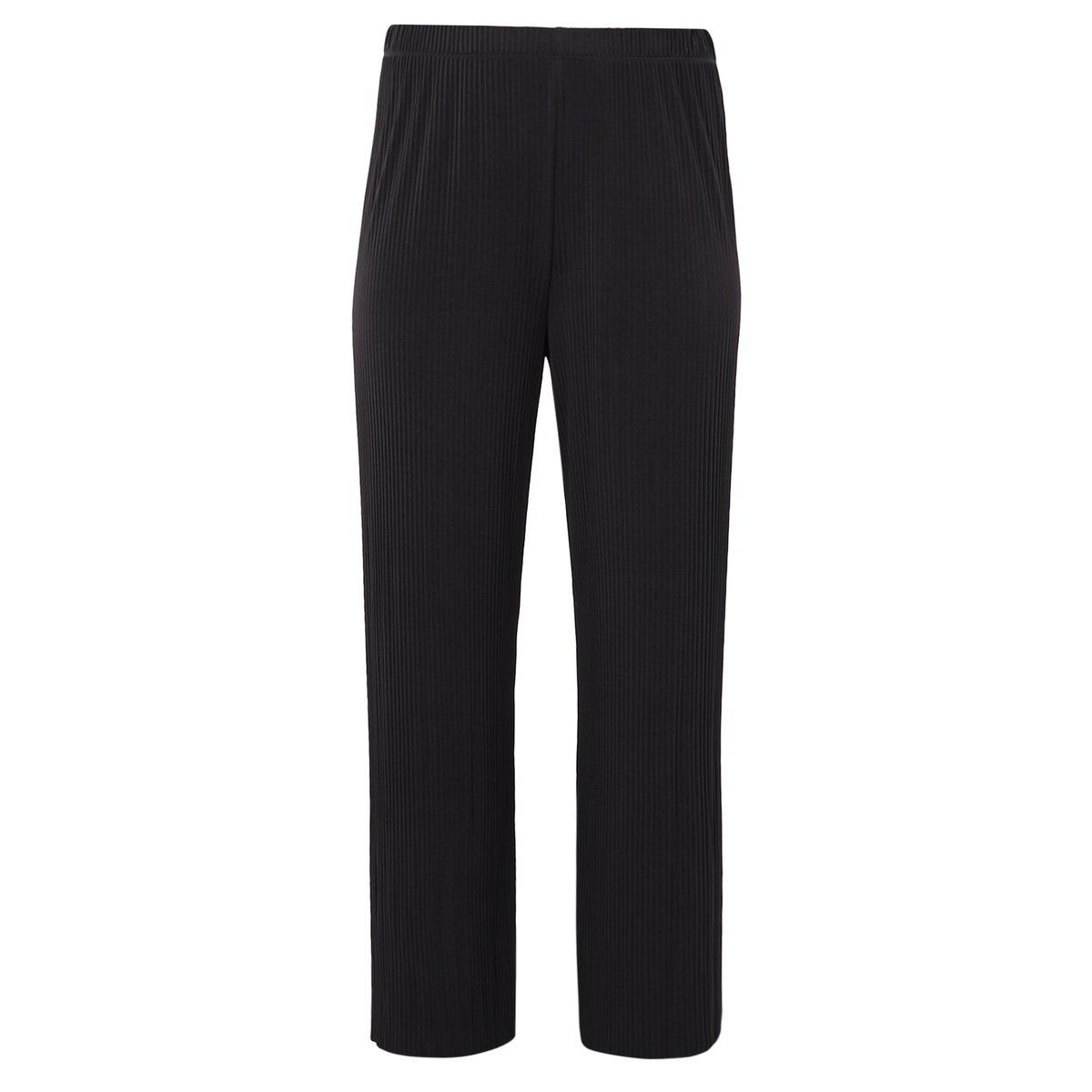 Pantalon avec une ceinture élastique noir, YOEK