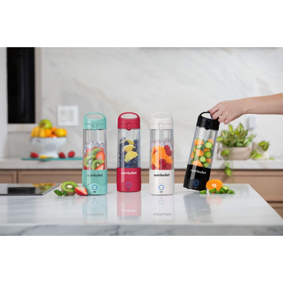 Blender Portable NBP003PU violet couleur unique, NUTRIBULLET