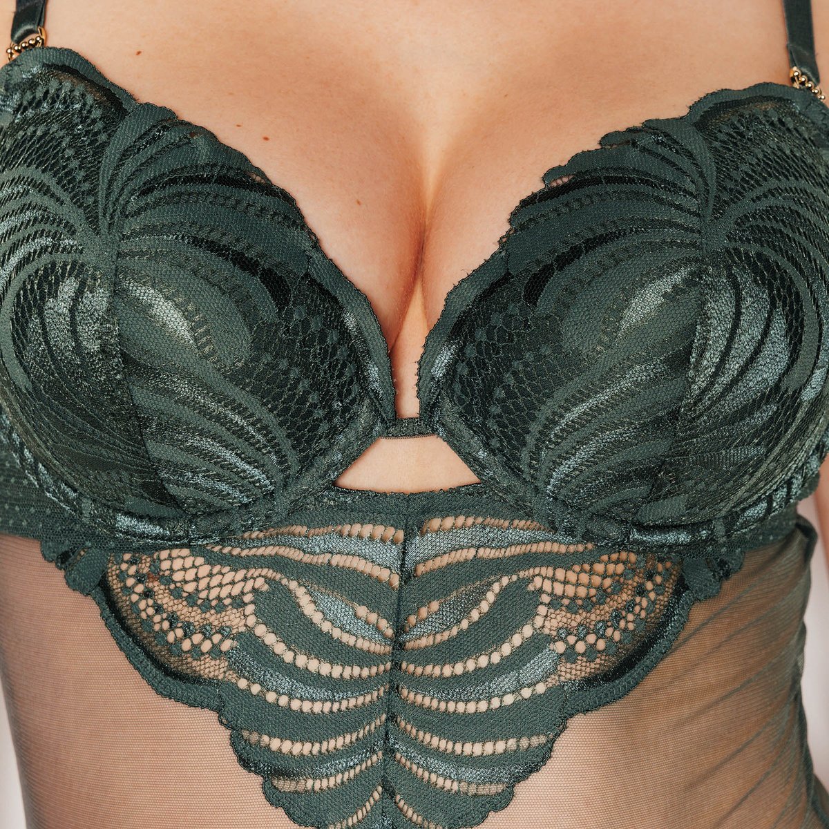 Body JEN kaki, ROUGEGORGE LINGERIE