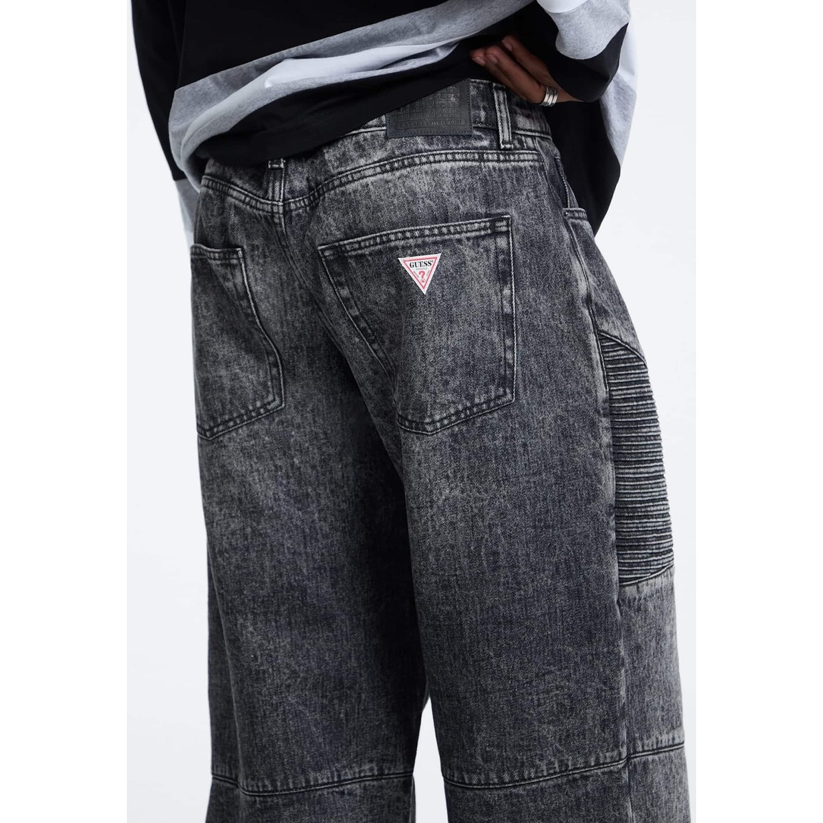 Jean Baggy noir, GUESS JEANS