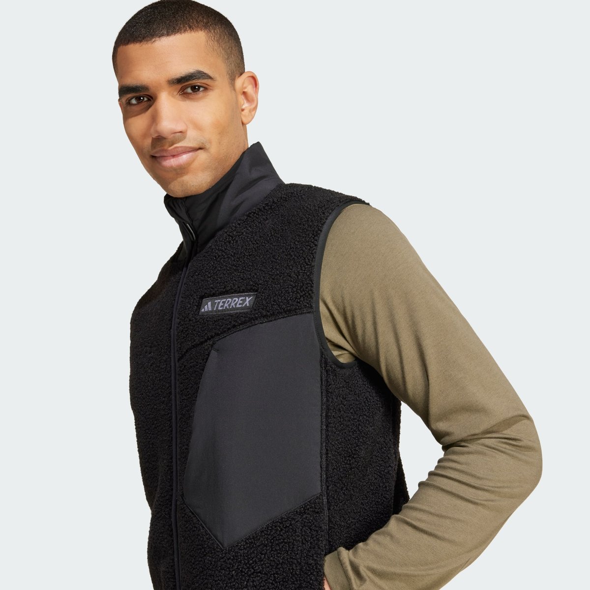Veste Sans Manches Molleton Poils Longs Terrex Xploric Veste Sans Manches Molleton Poils Longs Terrex Xploric black, adidas Performance