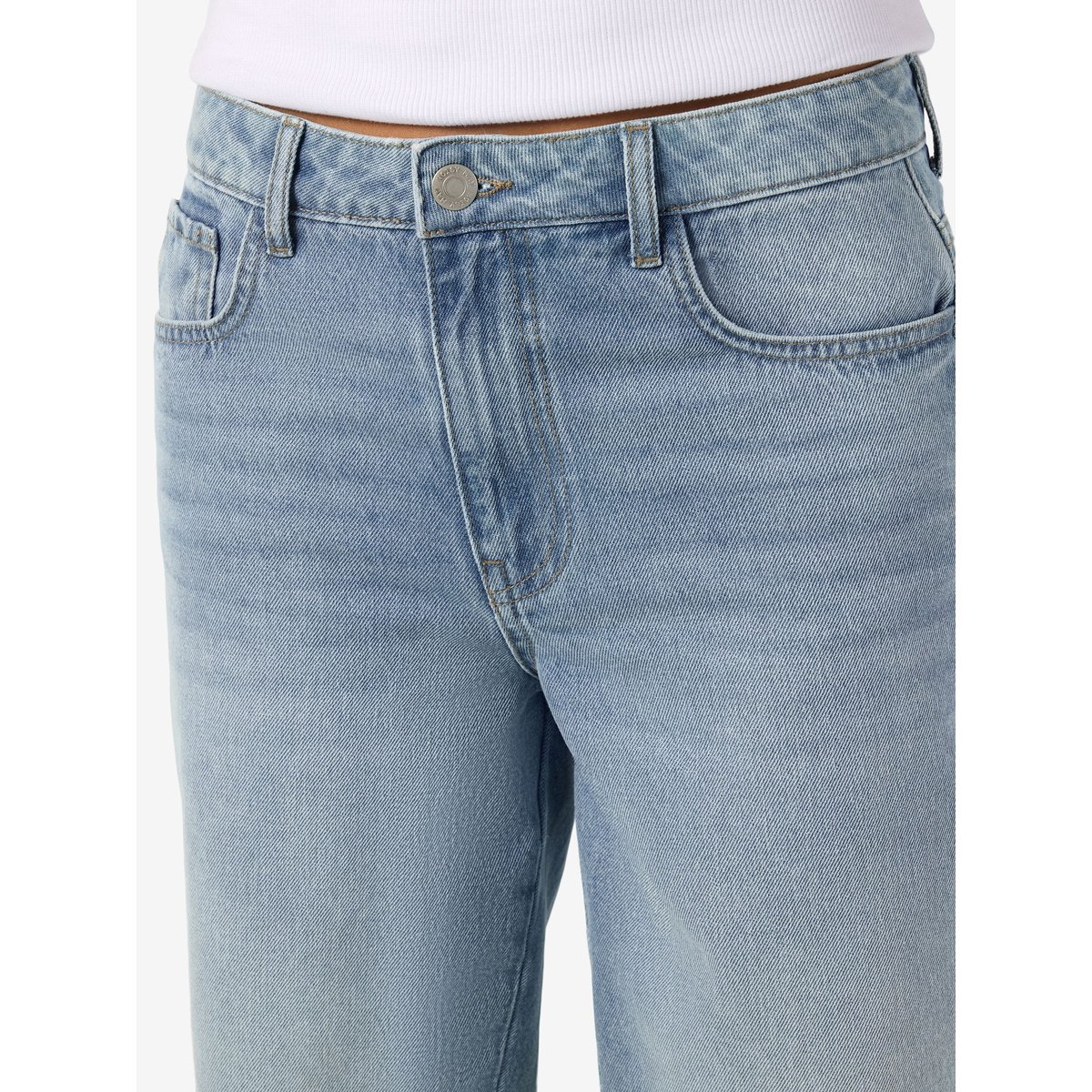 Shorts En Jean light blue denim, NOISY MAY