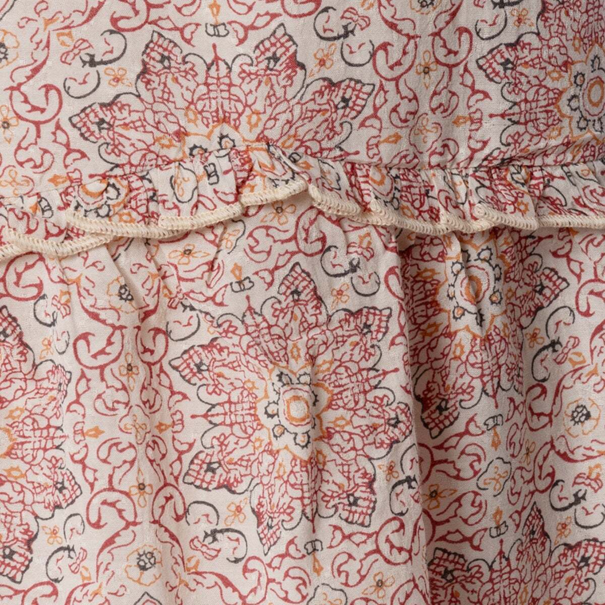 Robe Longue À Imprimé Floral souris blanche, PEPE JEANS
