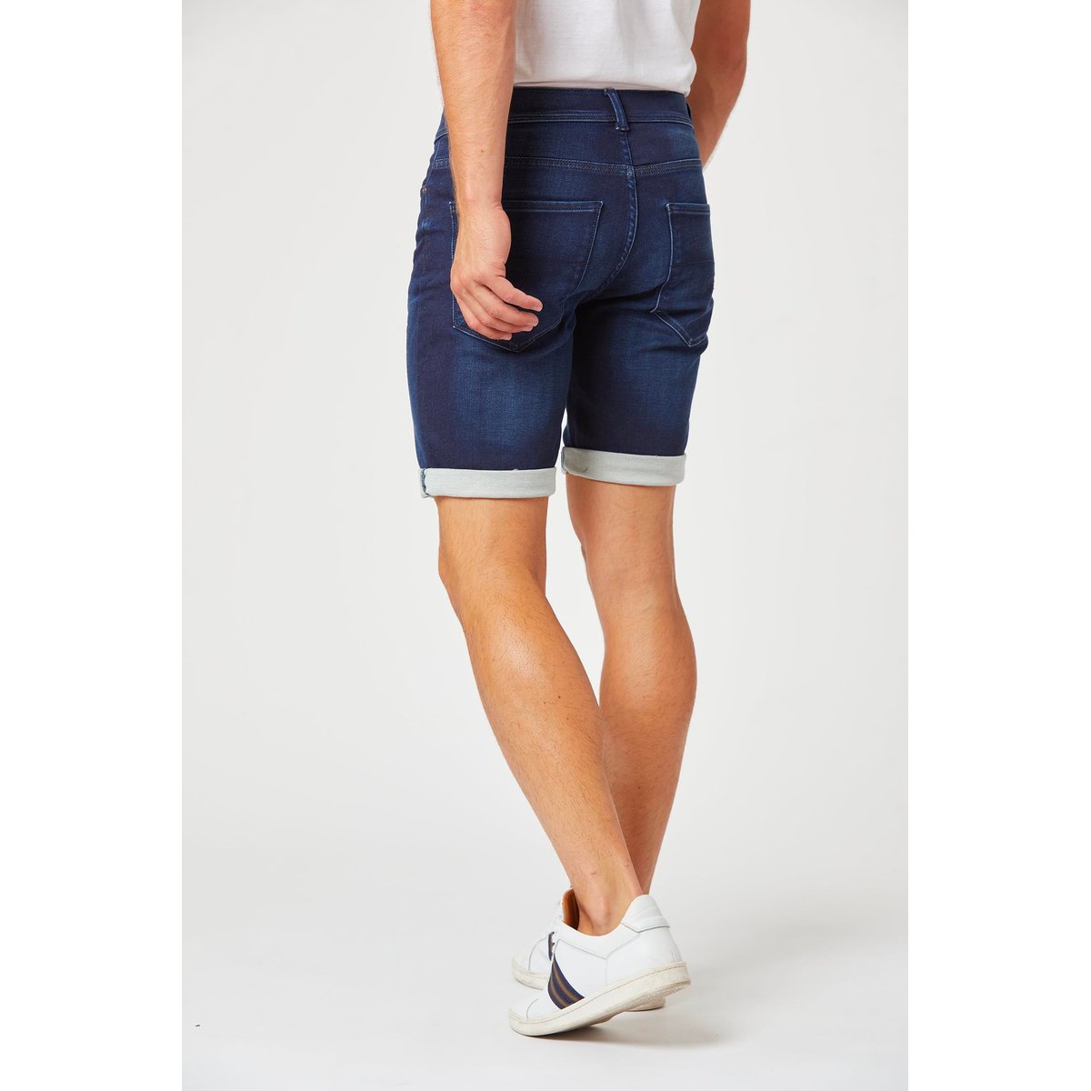 Short coton regular NANOT bleu, LEE COOPER