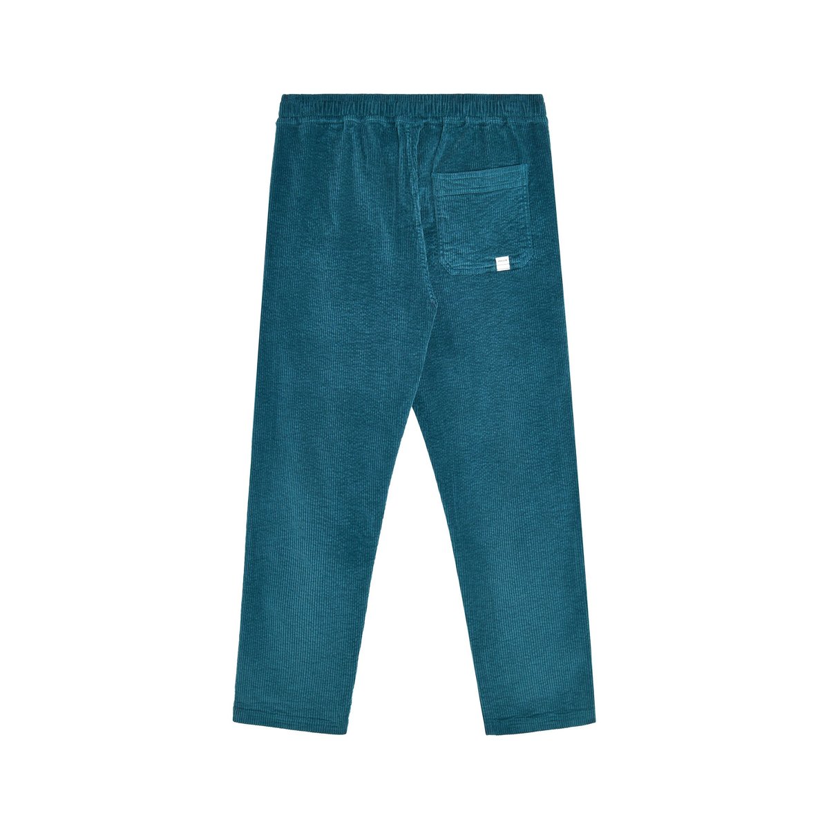 PANTALON LOOSE VELOURS DUCK bleu canard, PULLIN