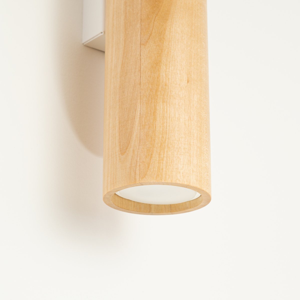 Applique murale Bois Naturel GU10 2 Lino naturel, EDEN
