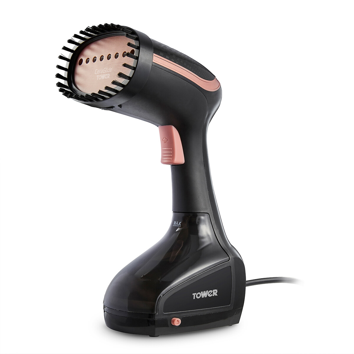 CeraGlide Garment Steamer - T22014 black/copper-coloured, TOWER