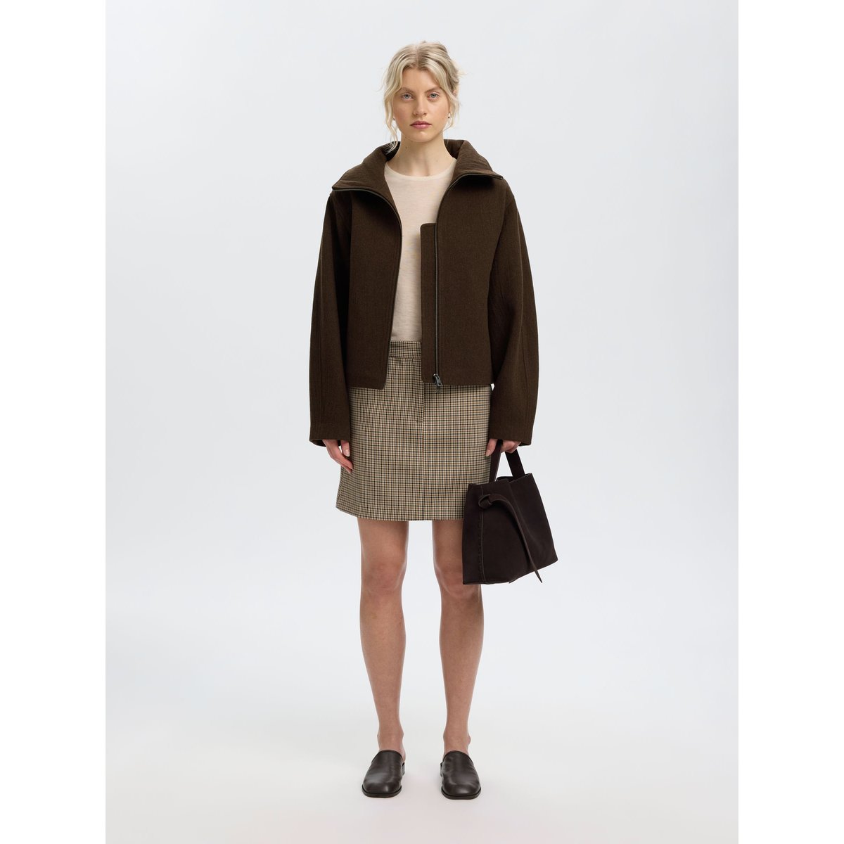 Veste marron - delicioso1, SELECTED