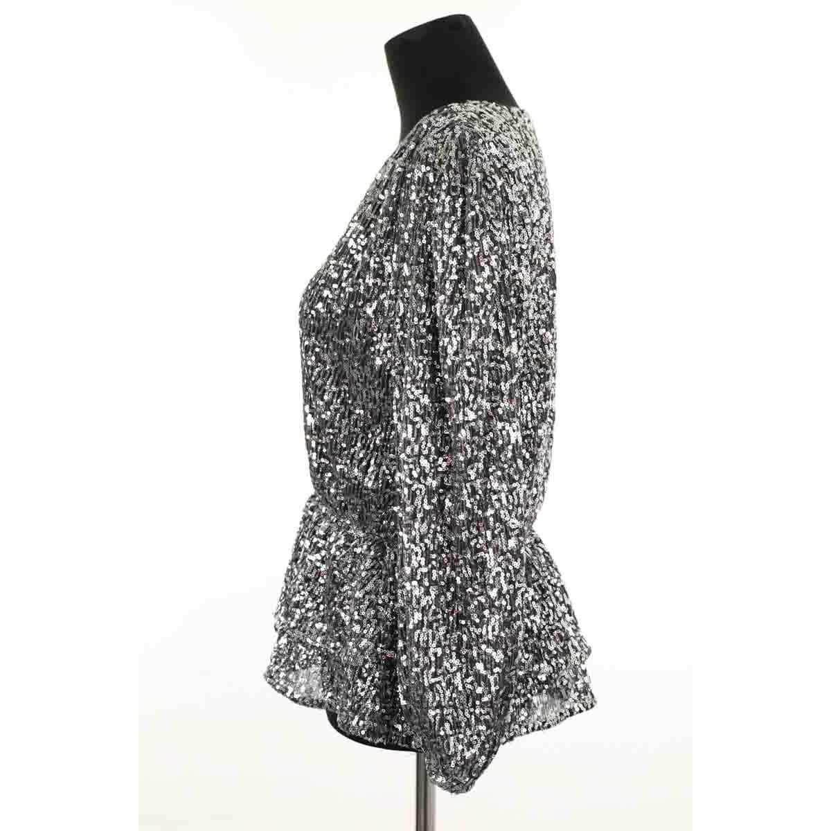 Blouse - Très Bon État gris, MAJE