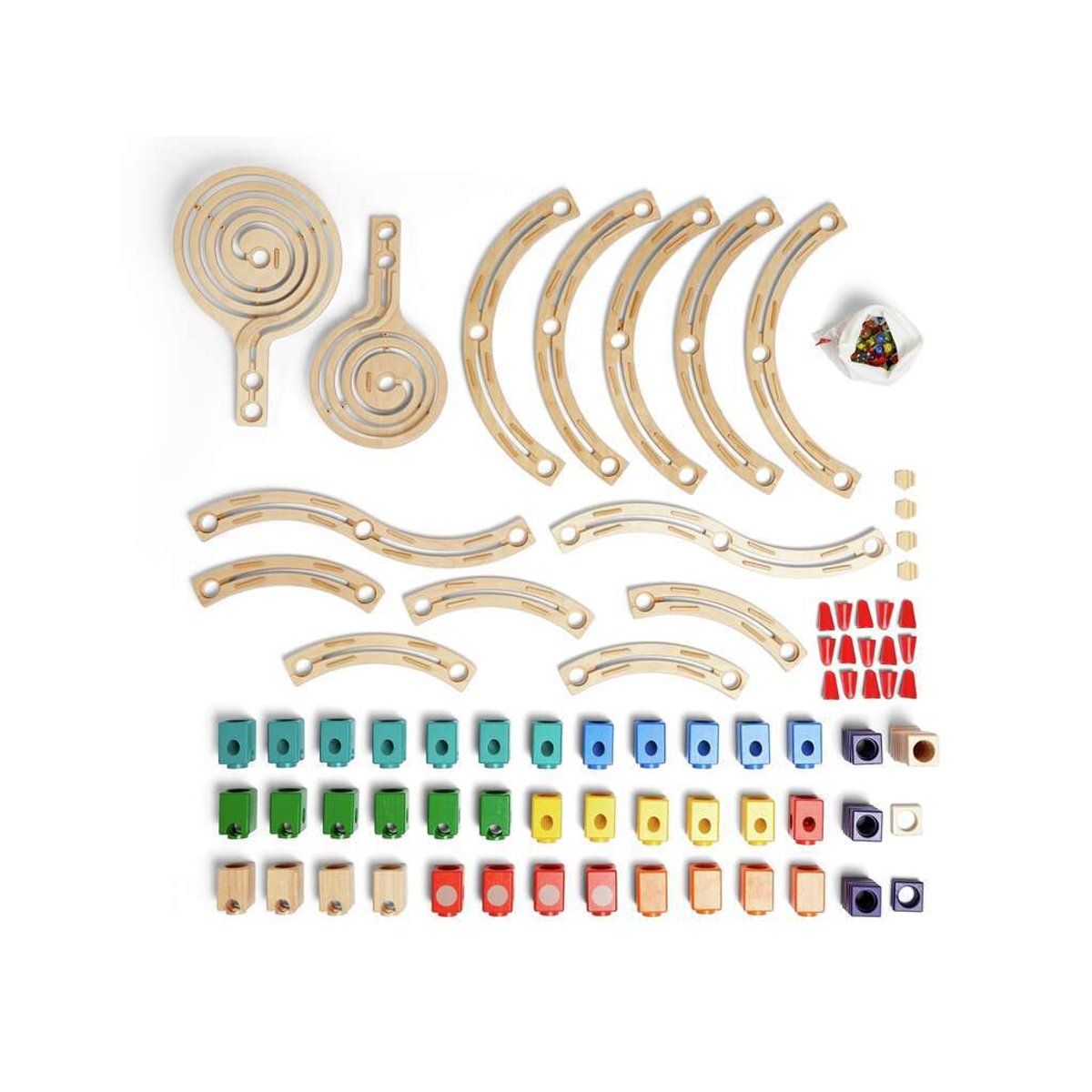 Circuit À Billes Le Cyclone multicolore, HAPE