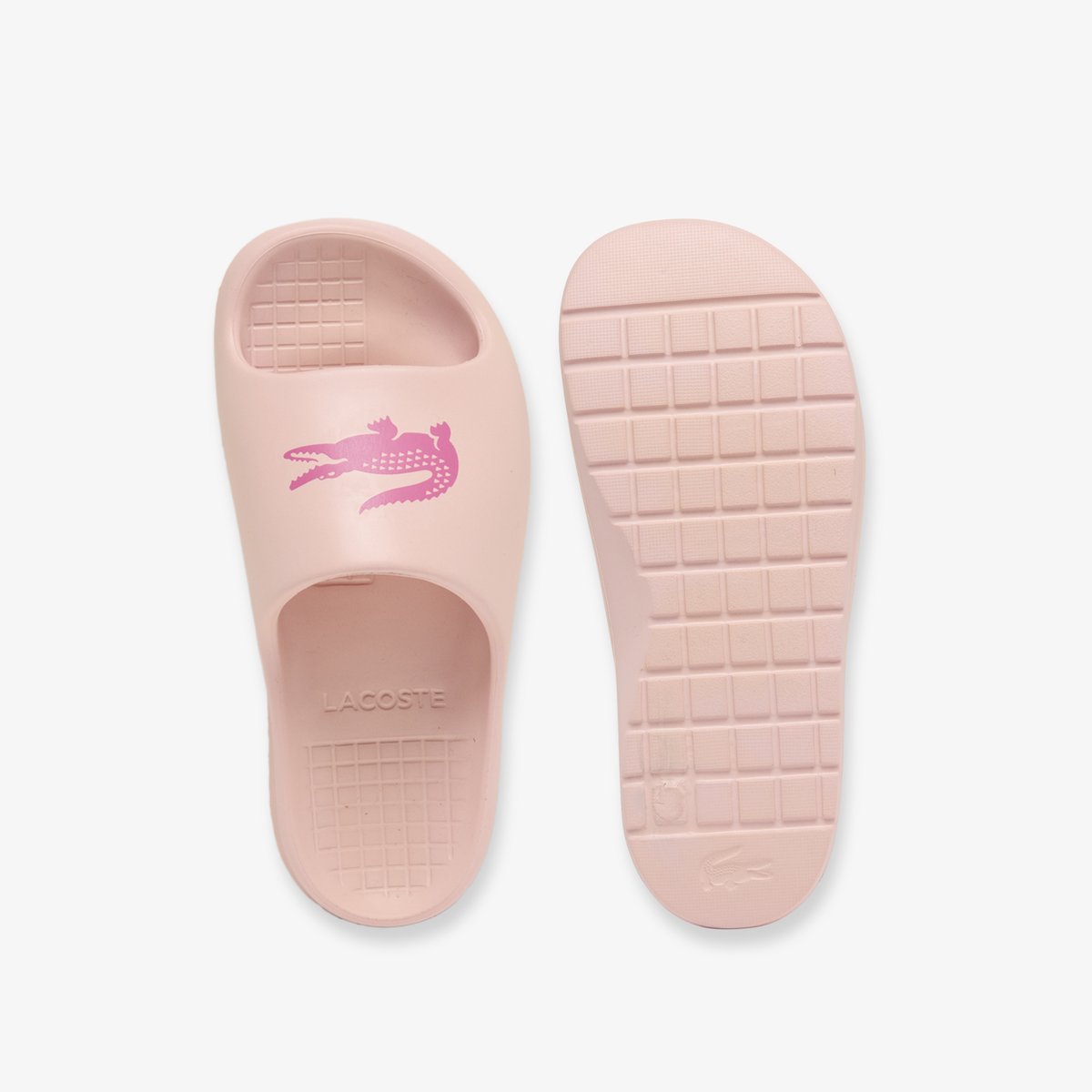 Claquettes Serve Slides 2.0 femme rose-5t8, LACOSTE