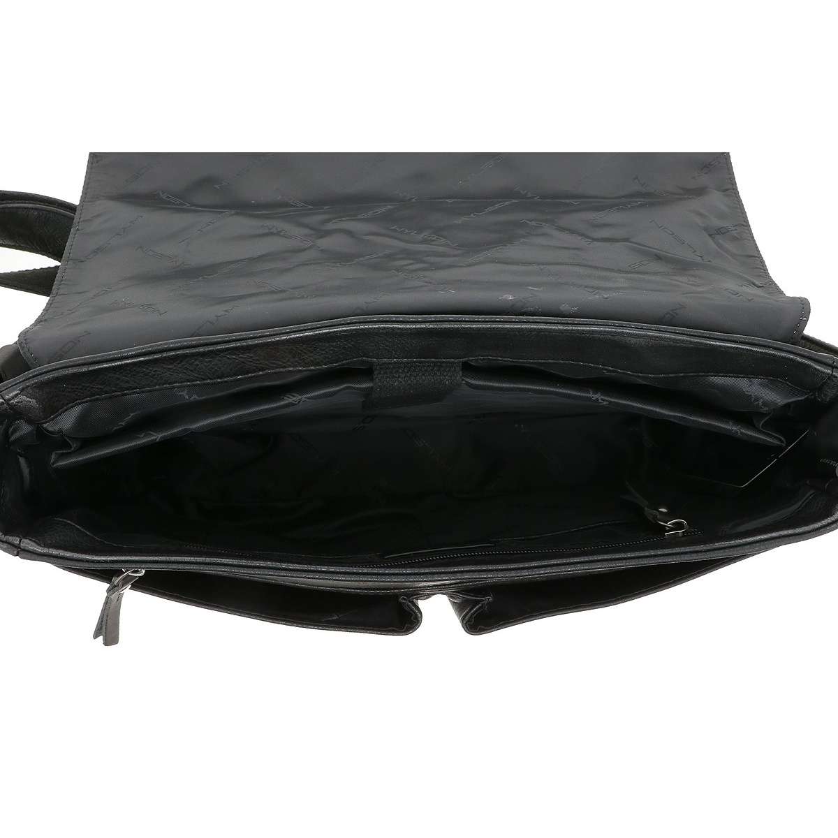 Sacoche cuir noir, WYLSON