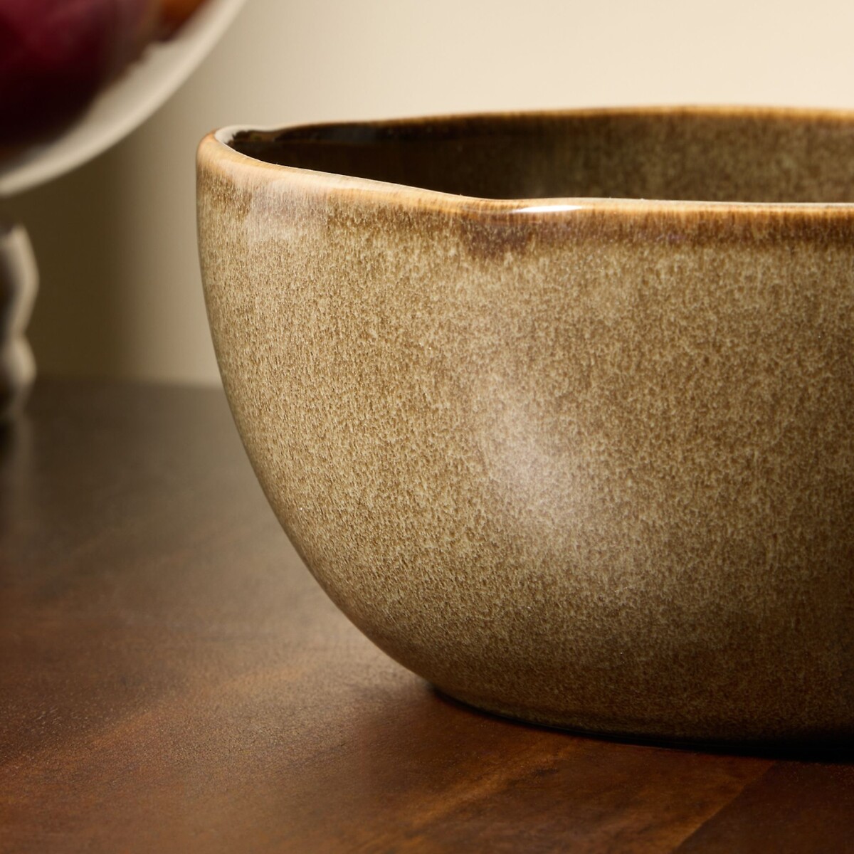 MADE.COM Set of 4 Vinnie Cereal Bowls in Brown brown , MADE