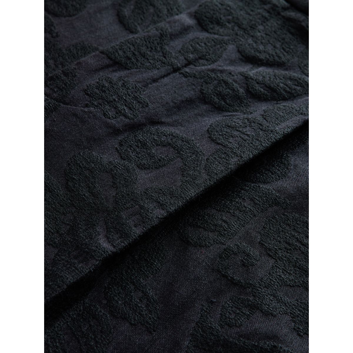 Pantalon costume coton tapisserie noir, NEXT