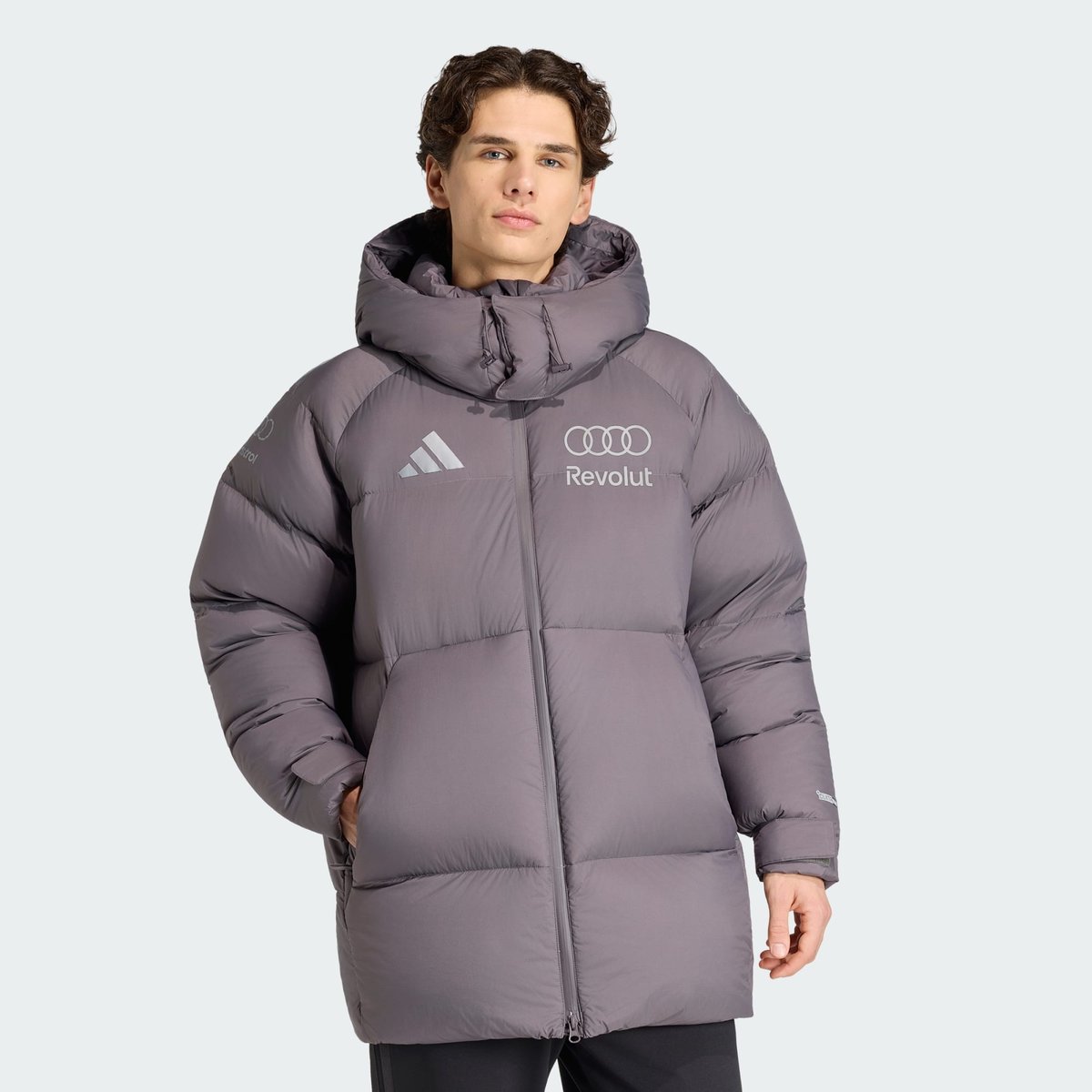 Veste D'hiver Audi Revolut F1 Team Engineers & Marketing Veste D'hiver Audi Revolut F1 Team Engineers & Marketing grey strata, adidas Performance