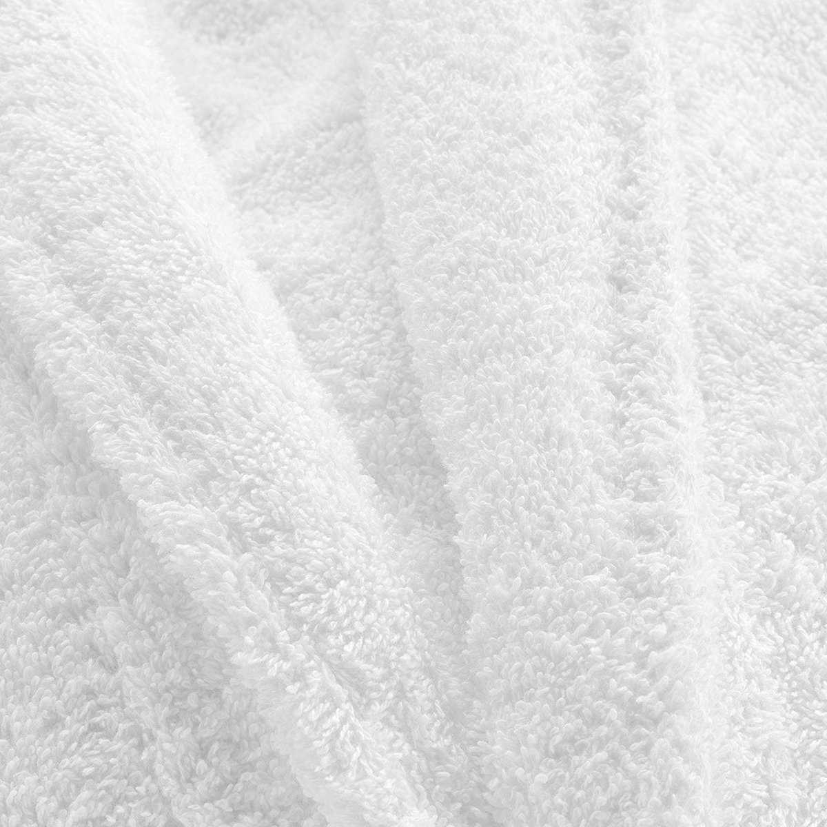 Peignoir Col Châle éponge Tendresse Blanc blanc, DECORATIE