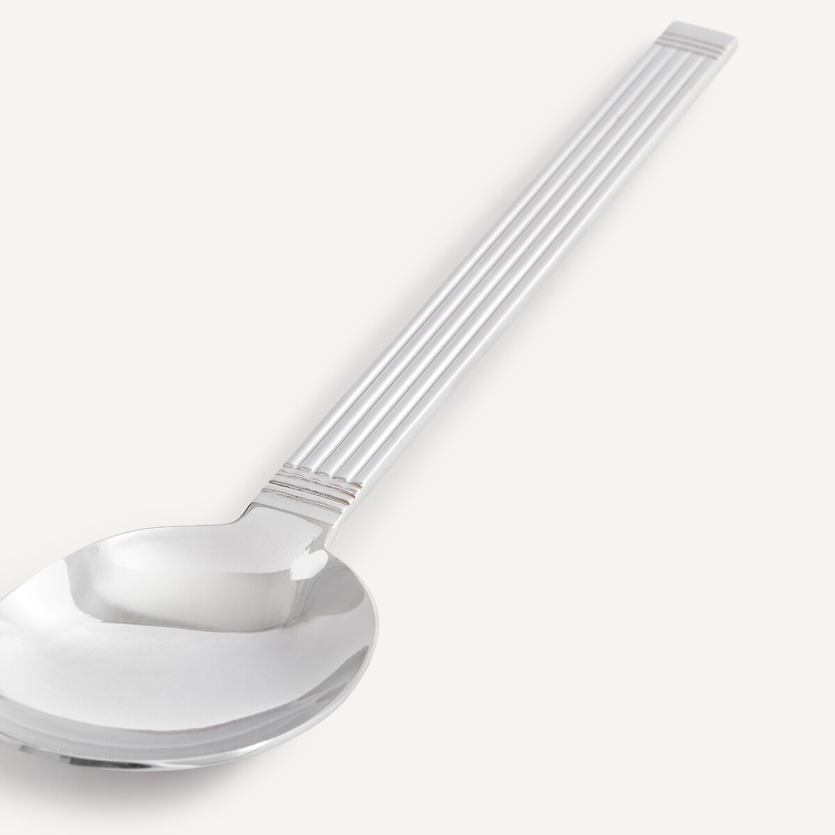24-teiliges Besteckset AGATHAaus geriffeltem Edelstahl lackinox, AM.PM