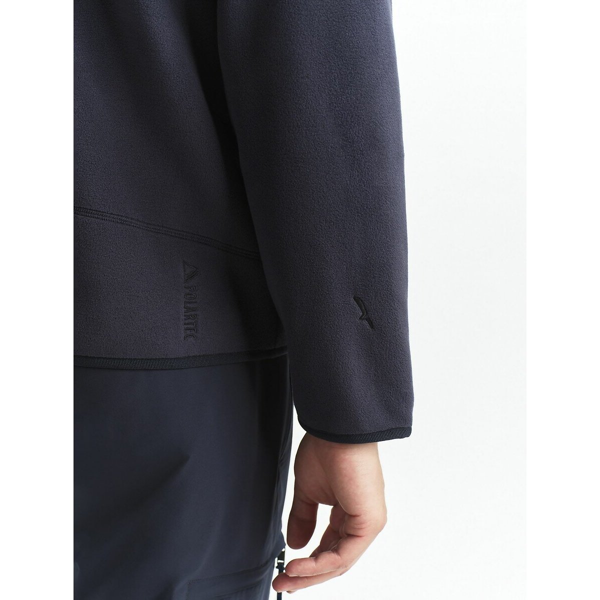 Polaire zippée microfibre Polartec 200 bleu marine, AIGLE