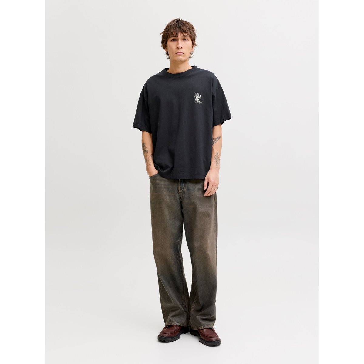 T-Shirt black 1, JACK & JONES