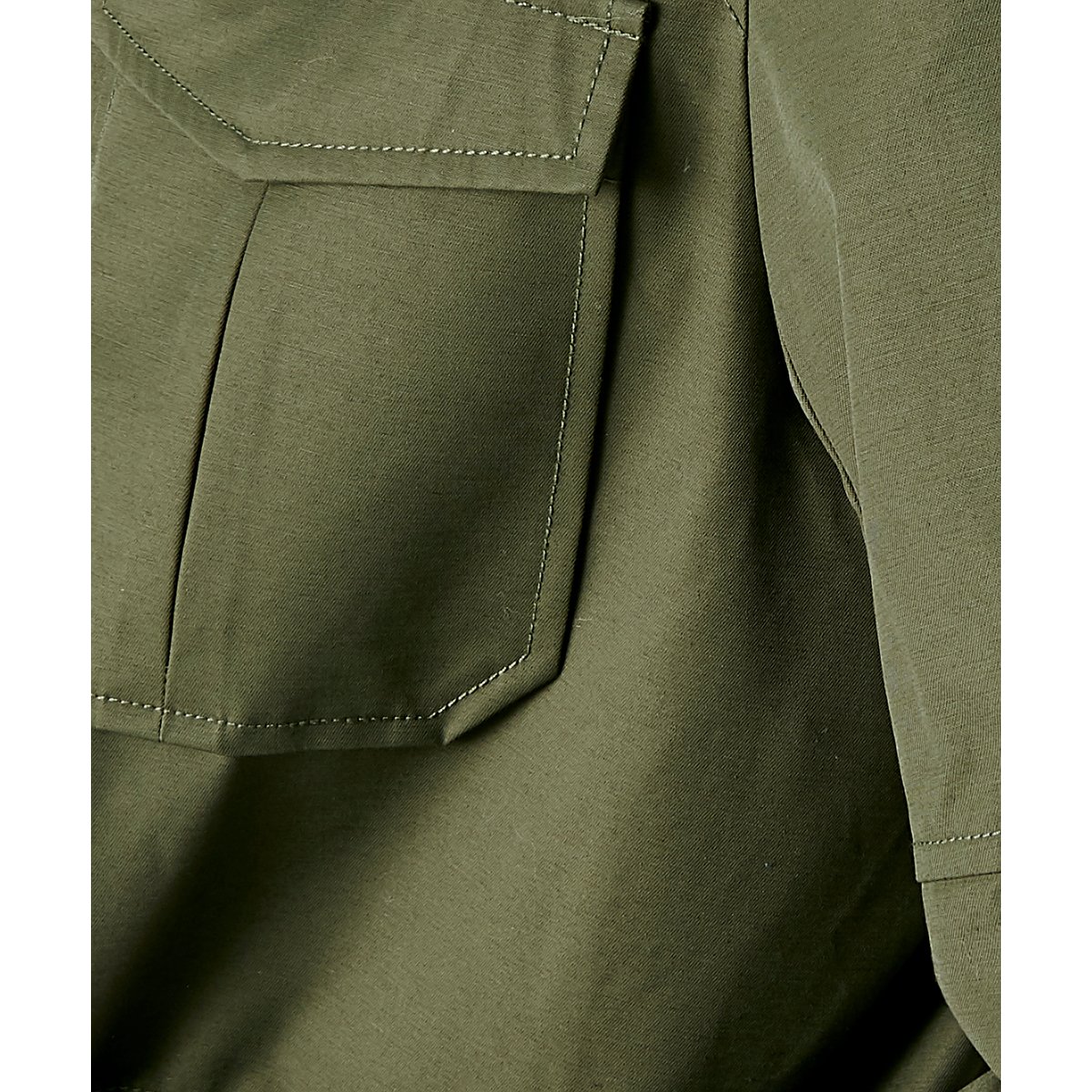 Parka déperlanté avec gilet Thermolactyl vert kaki, DAMART
